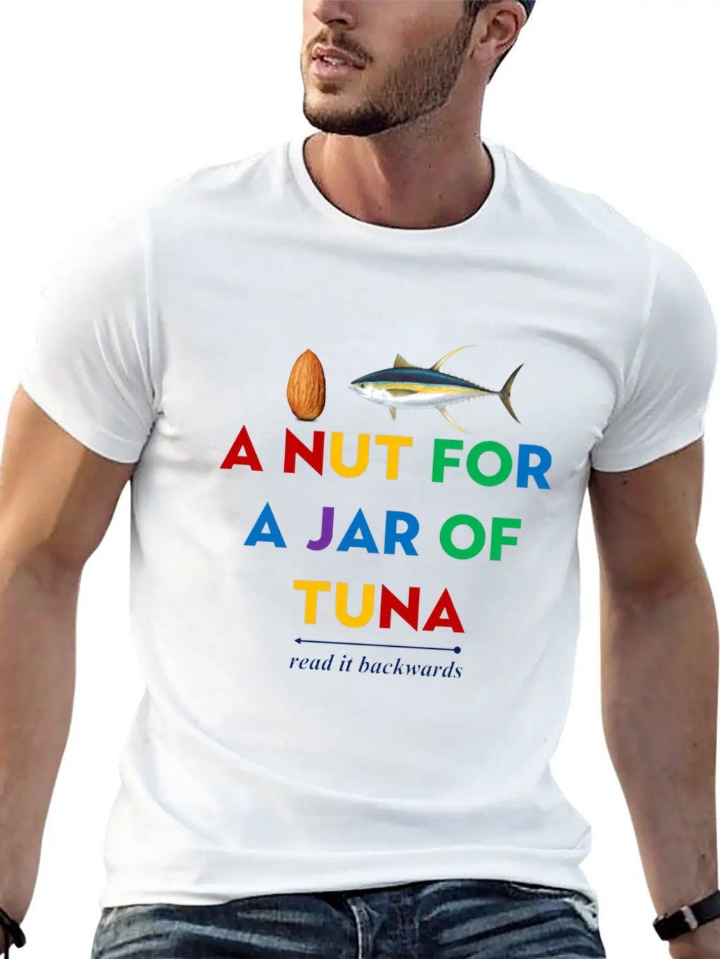A Nut For A Jar Of Tuna Meme Funny Clothing Classic Fit Graphic Tee For Daily Comfort – Unisex Cotton Shirt