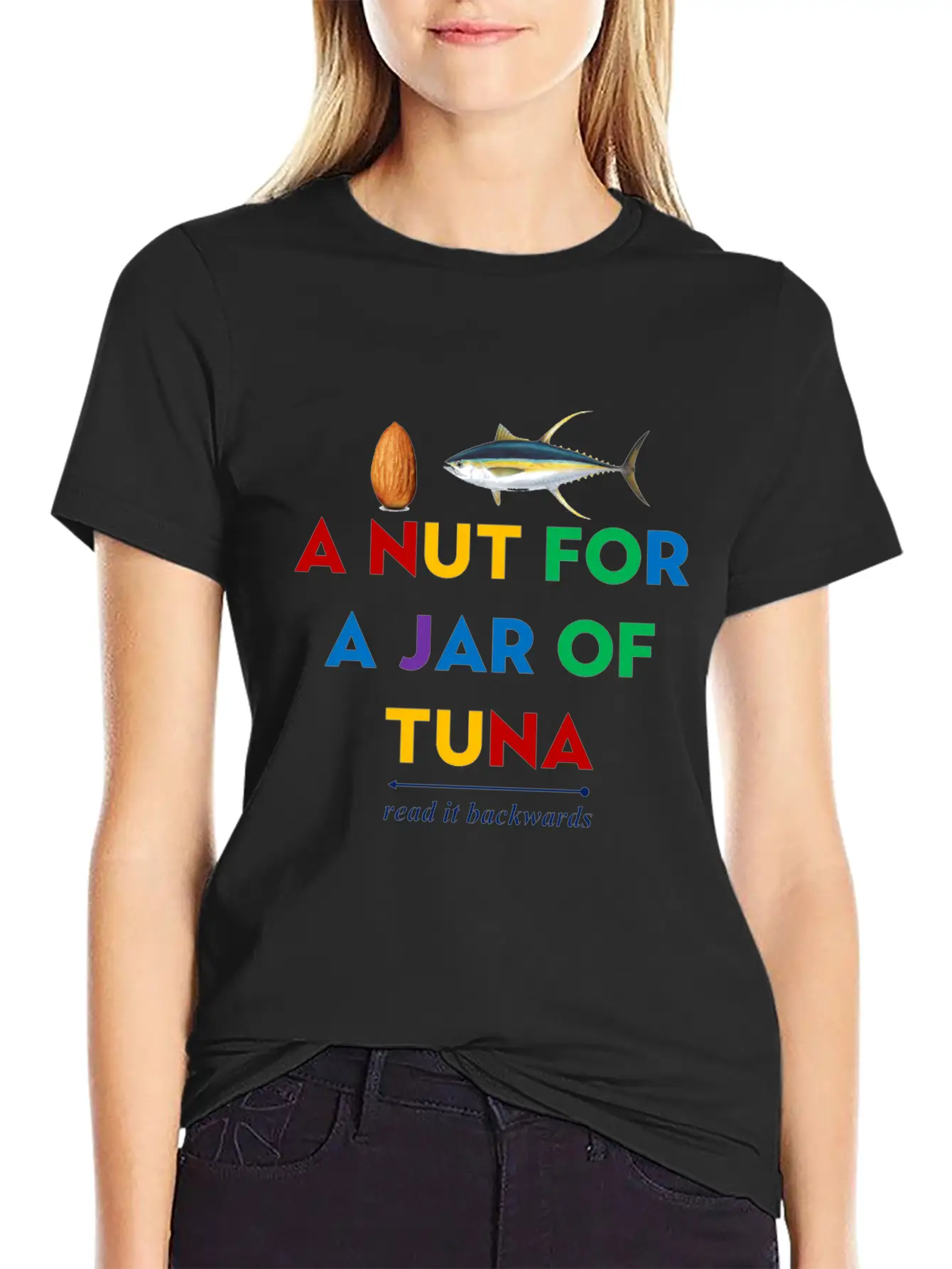 A Nut For A Jar Of Tuna Meme Funny Clothing Classic Fit Graphic Tee For Daily Comfort – Unisex Cotton Shirt