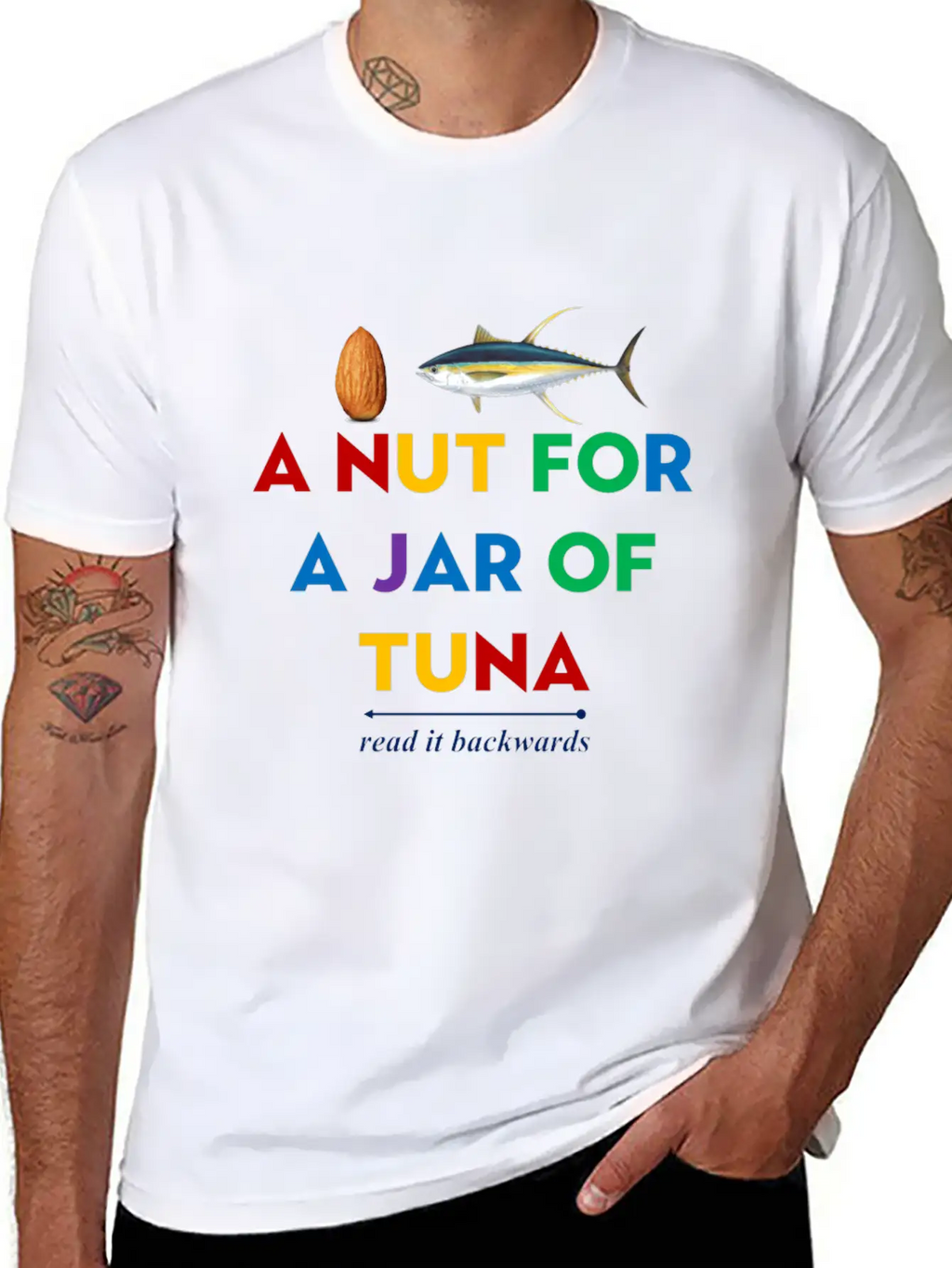 A Nut For A Jar Of Tuna Meme Funny Clothing Classic Fit Graphic Tee For Daily Comfort – Unisex Cotton Shirt