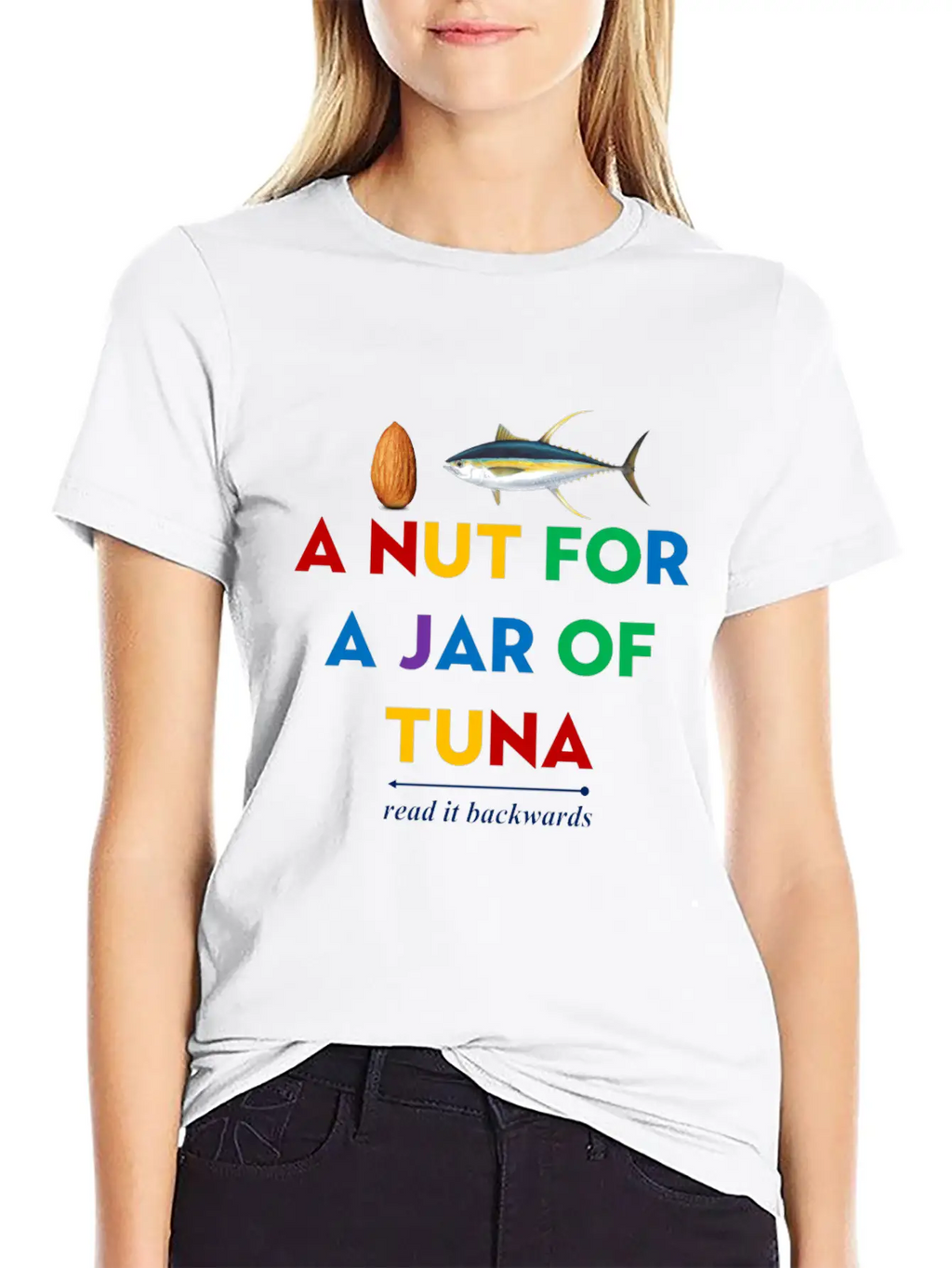 A Nut For A Jar Of Tuna Meme Funny Clothing Classic Fit Graphic Tee For Daily Comfort – Unisex Cotton Shirt