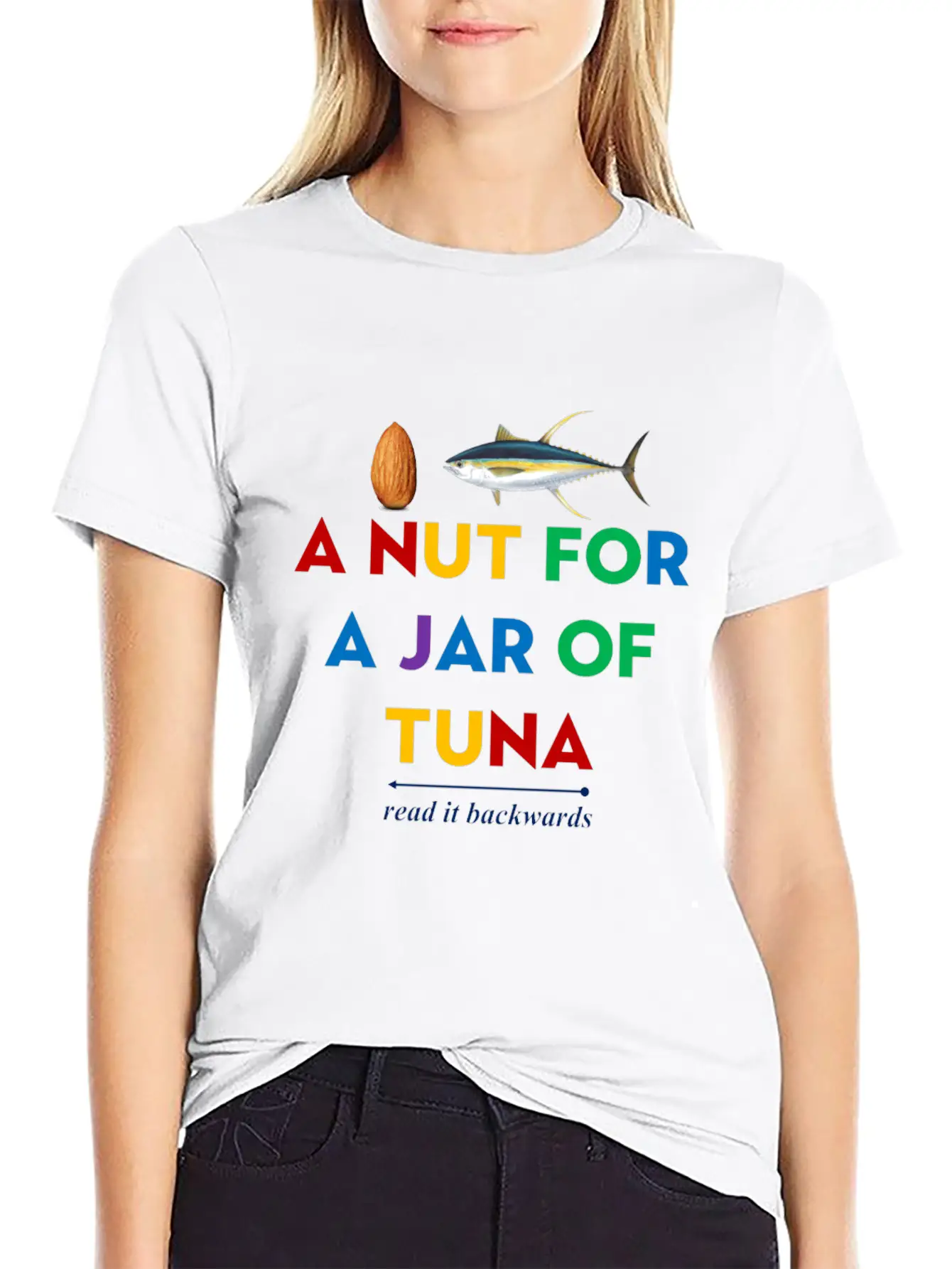 A Nut For A Jar Of Tuna Meme Funny Clothing Classic Fit Graphic Tee For Daily Comfort – Unisex Cotton Shirt
