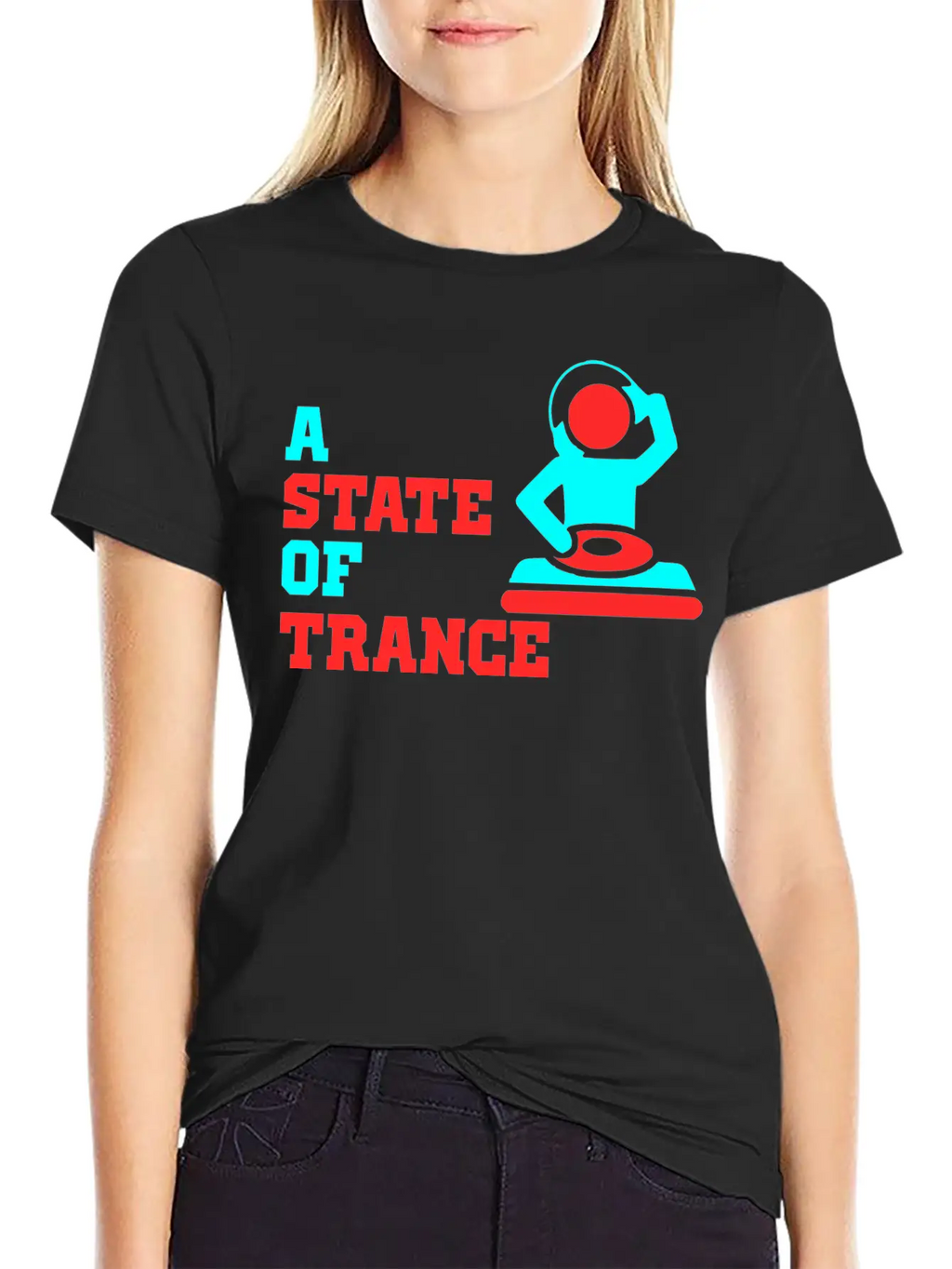 A State Of Trance Logo Unisex Short Sleeve Soft Cotton T-Shirt – Casual Everyday Wear