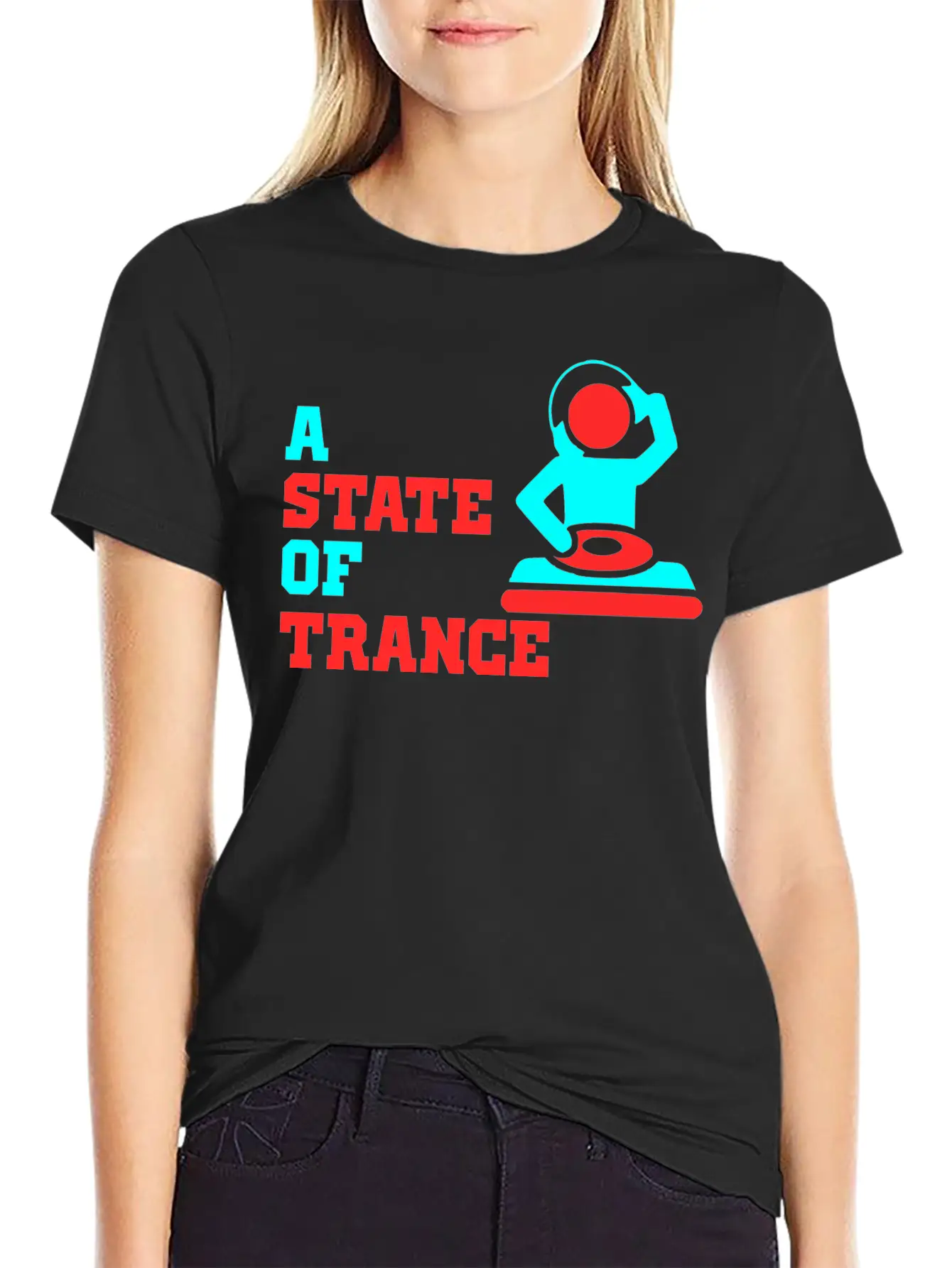 A State Of Trance Logo Unisex Short Sleeve Soft Cotton T-Shirt – Casual Everyday Wear