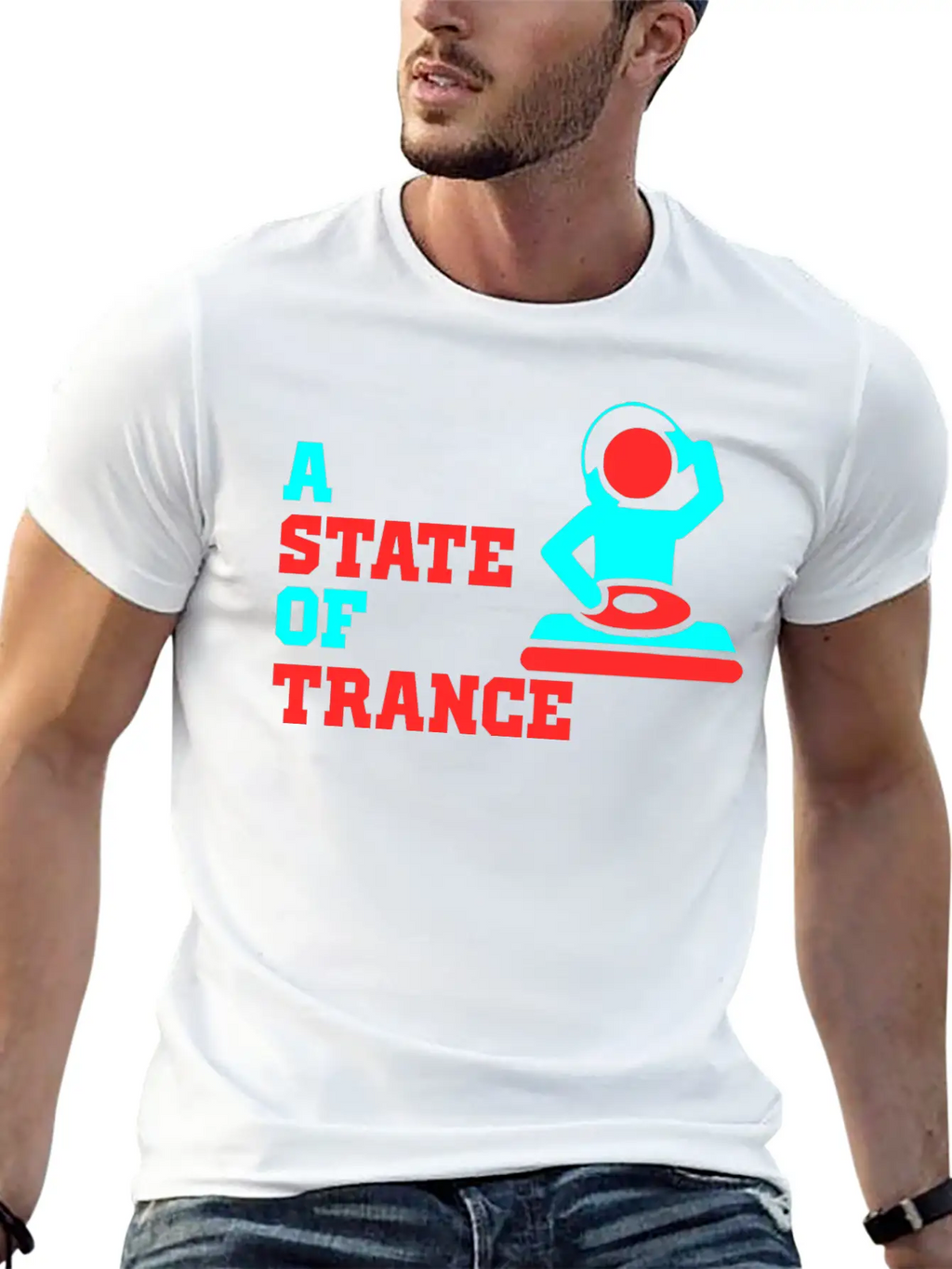 A State Of Trance Logo Unisex Short Sleeve Soft Cotton T-Shirt – Casual Everyday Wear
