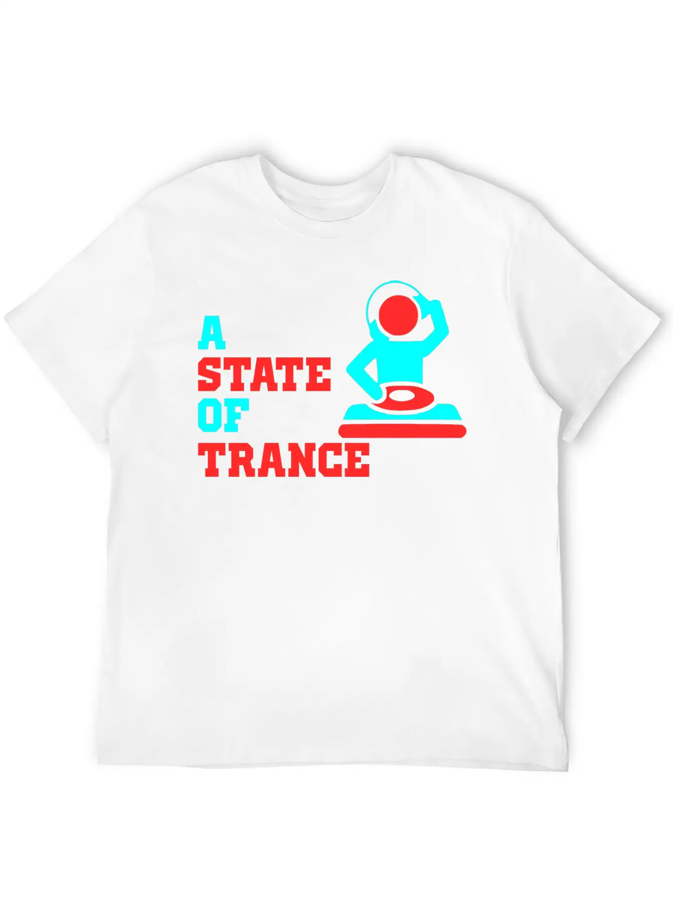 A State Of Trance Logo Unisex Short Sleeve Soft Cotton T-Shirt – Casual Everyday Wear