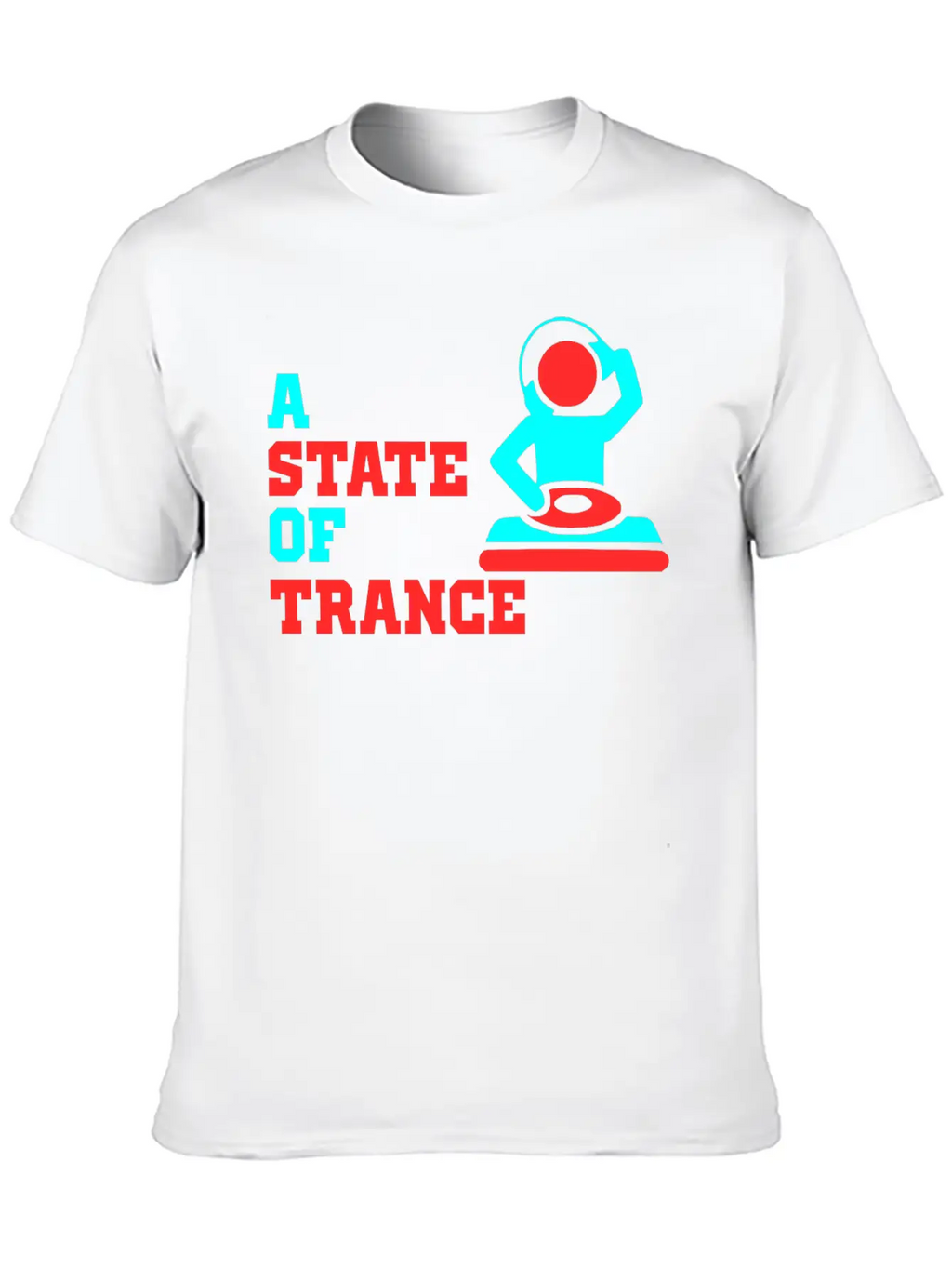 A State Of Trance Logo Unisex Short Sleeve Soft Cotton T-Shirt – Casual Everyday Wear