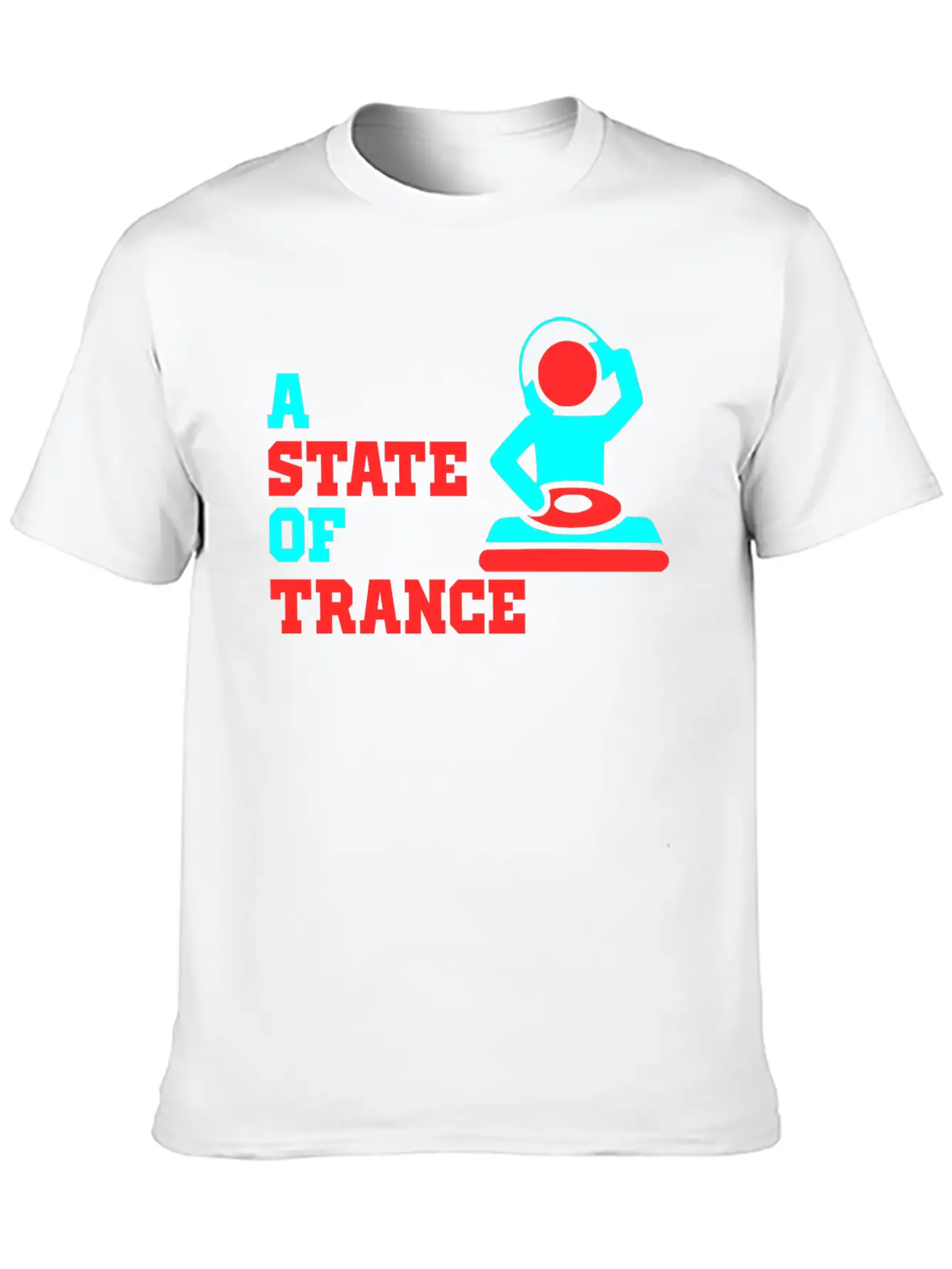 A State Of Trance Logo Unisex Short Sleeve Soft Cotton T-Shirt – Casual Everyday Wear