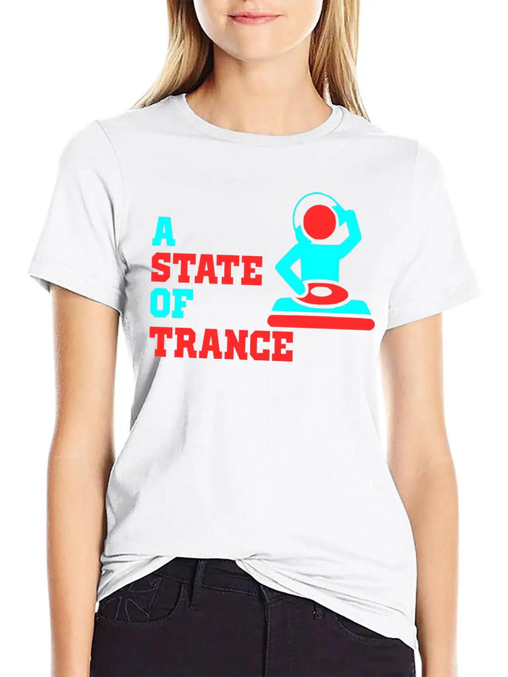 A State Of Trance Logo Unisex Short Sleeve Soft Cotton T-Shirt – Casual Everyday Wear
