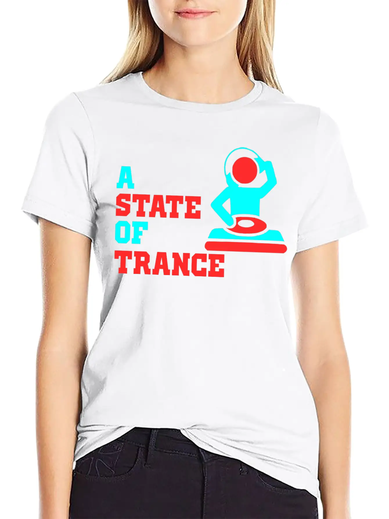 A State Of Trance Logo Unisex Short Sleeve Soft Cotton T-Shirt – Casual Everyday Wear
