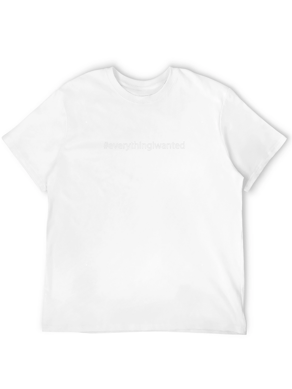 #everythingiwanted Mens Black Graphic Tee