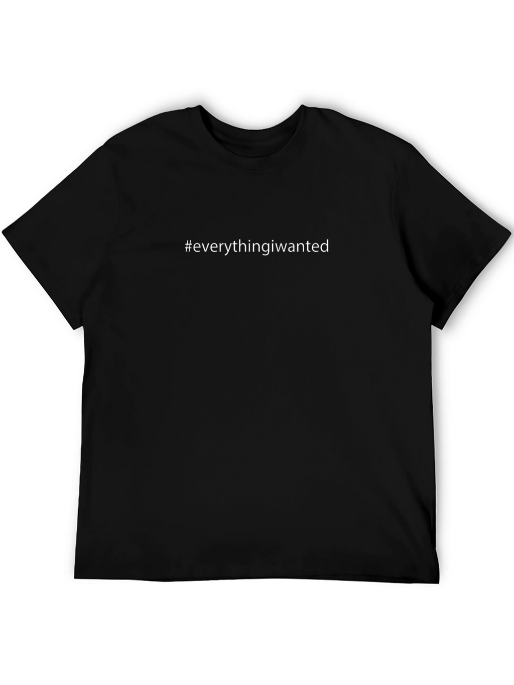 #everythingiwanted Mens Black Graphic Tee