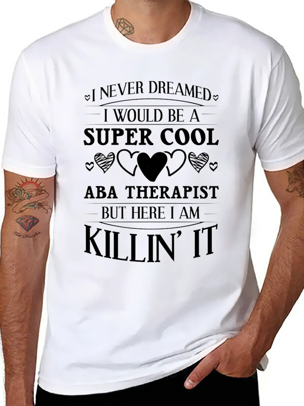 ABA Behavior Therapist Therapy Analyst Essential Unisex Summer Tee – Soft Cotton Casual Fit
