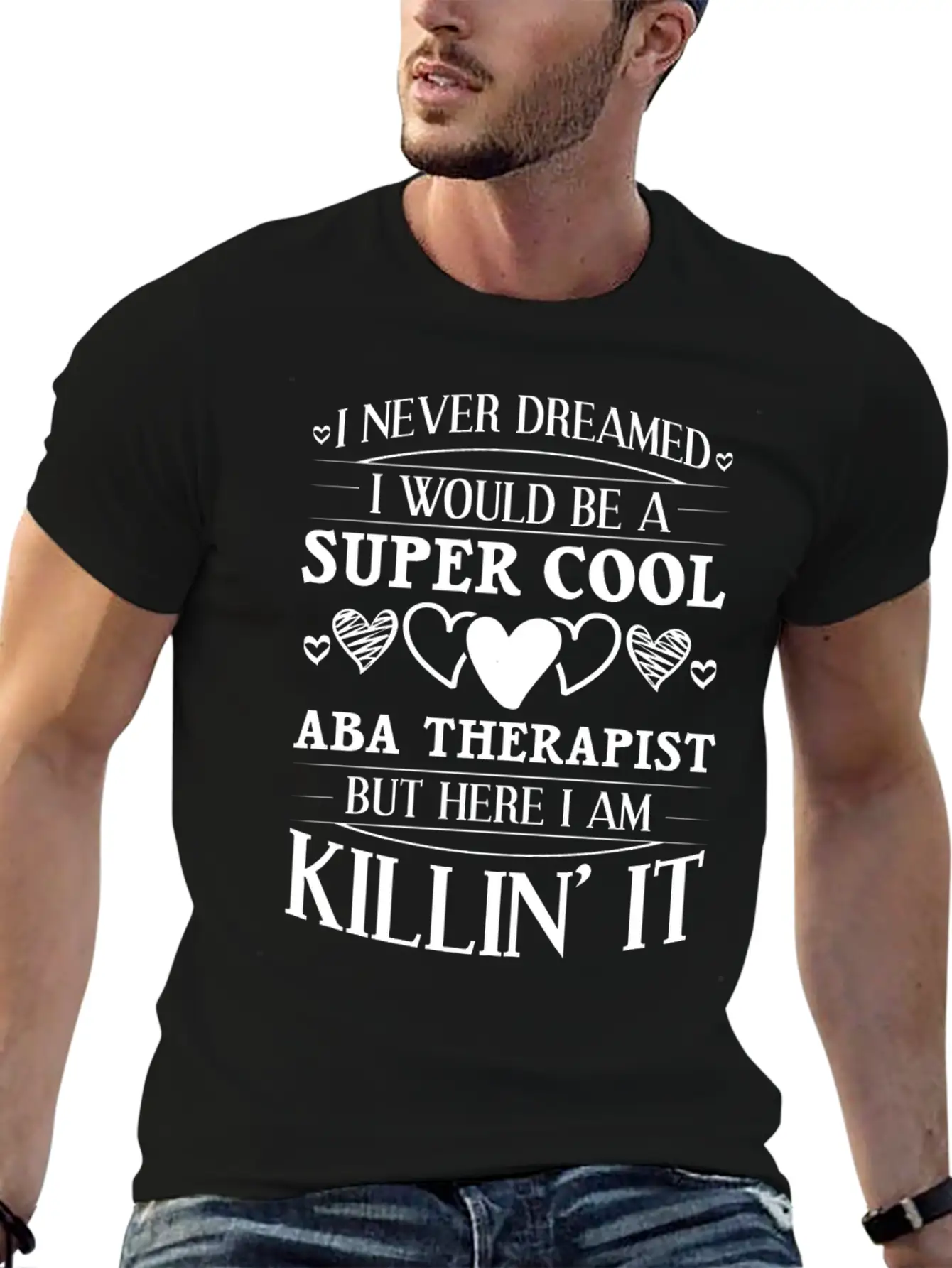 ABA Behavior Therapist Therapy Analyst Essential Unisex Summer Tee – Soft Cotton Casual Fit