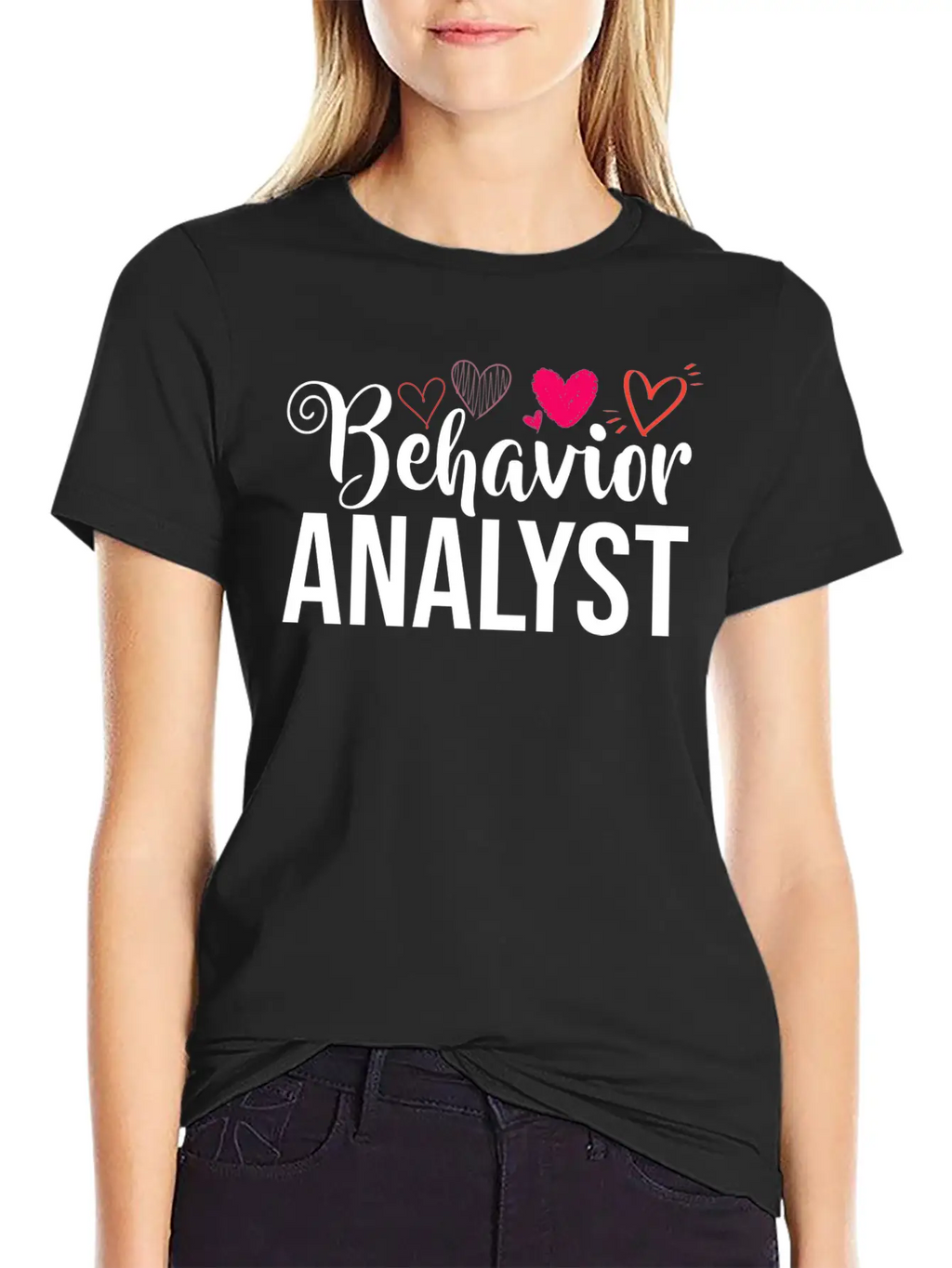 ABA Behavior Therapist Therapy Analyst Unisex Short Sleeve Soft Cotton T-Shirt – Casual Everyday Wear