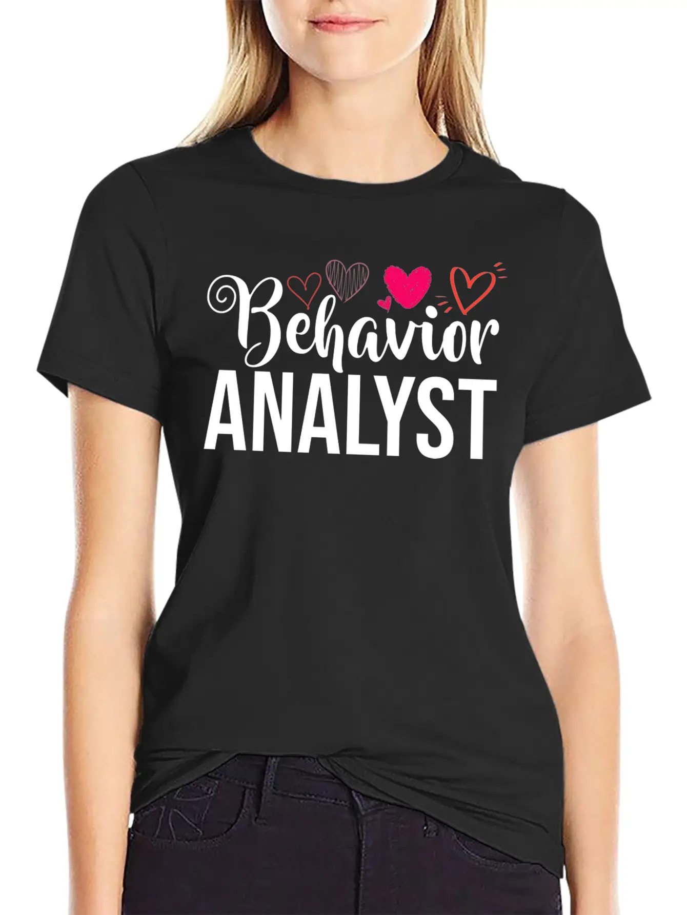 ABA Behavior Therapist Therapy Analyst Unisex Short Sleeve Soft Cotton T-Shirt – Casual Everyday Wear