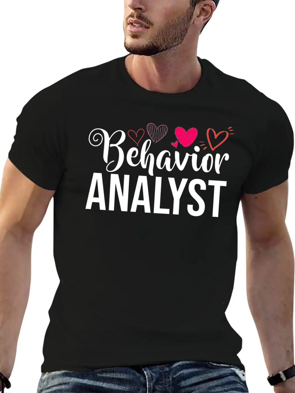 ABA Behavior Therapist Therapy Analyst Unisex Short Sleeve Soft Cotton T-Shirt – Casual Everyday Wear