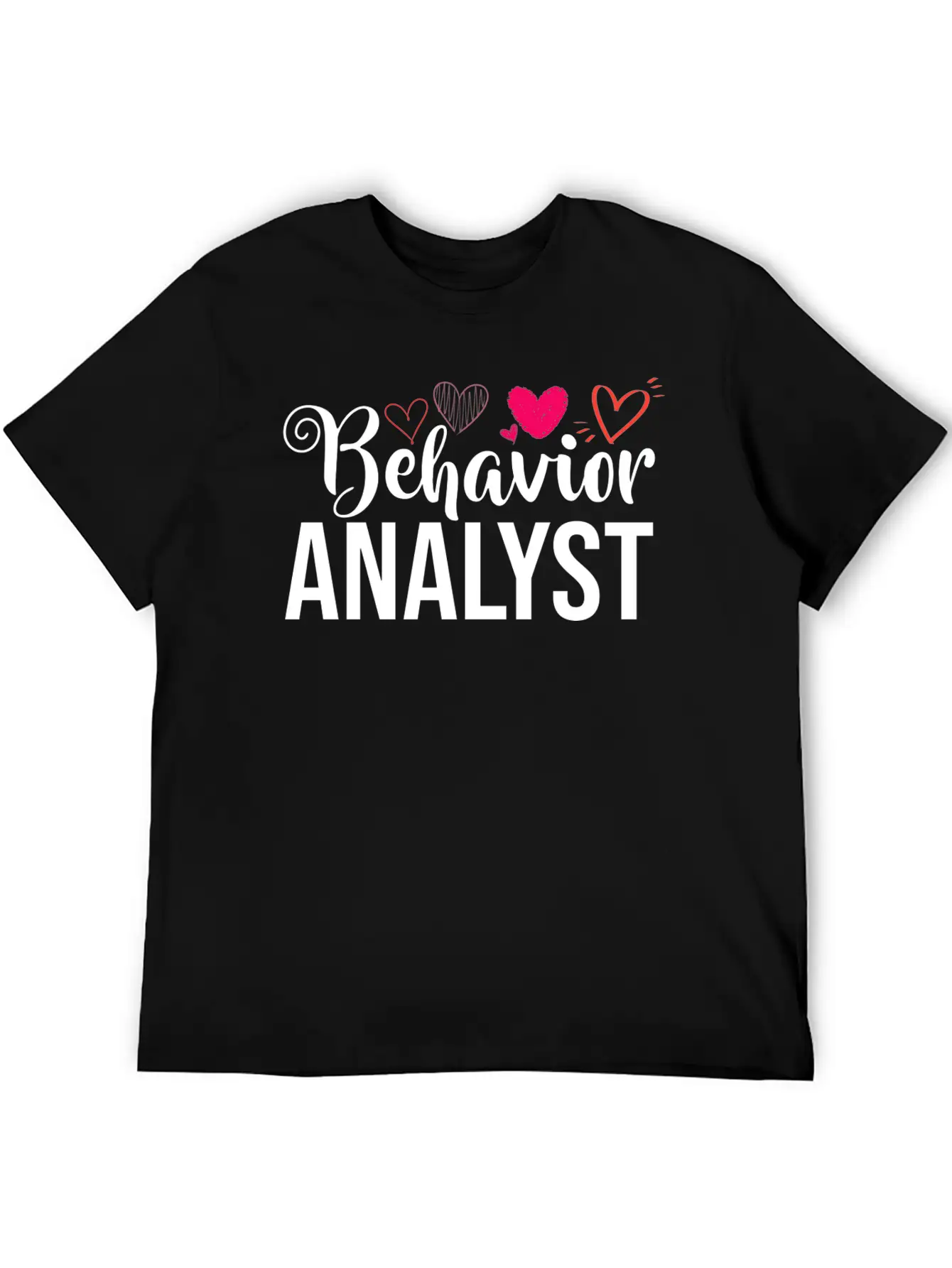 ABA Behavior Therapist Therapy Analyst Unisex Short Sleeve Soft Cotton T-Shirt – Casual Everyday Wear