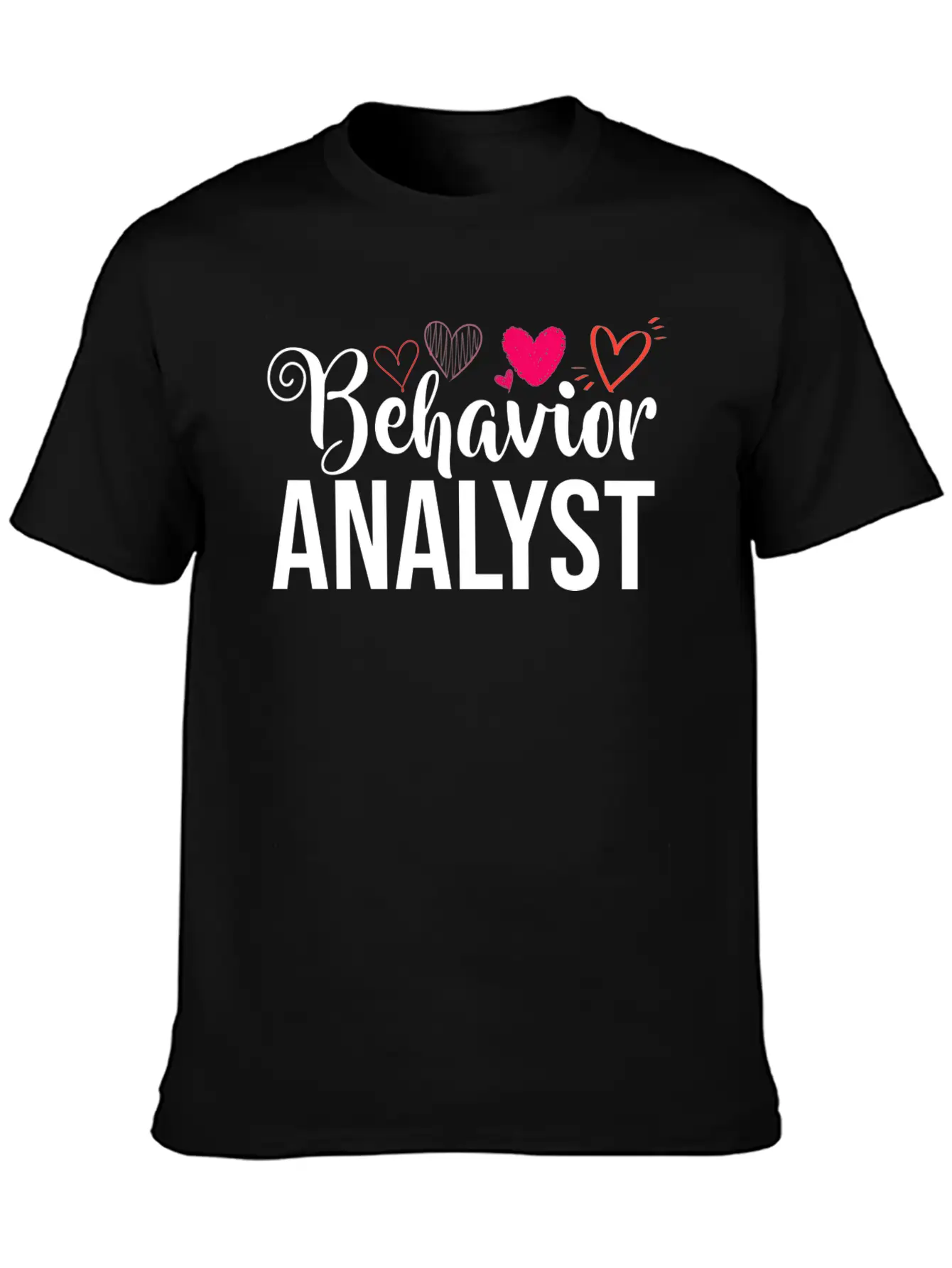 ABA Behavior Therapist Therapy Analyst Unisex Short Sleeve Soft Cotton T-Shirt – Casual Everyday Wear