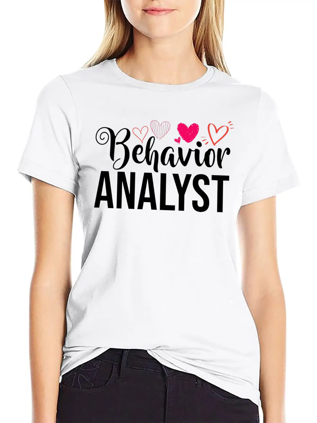 ABA Behavior Therapist Therapy Analyst Unisex Short Sleeve Soft Cotton T-Shirt – Casual Everyday Wear