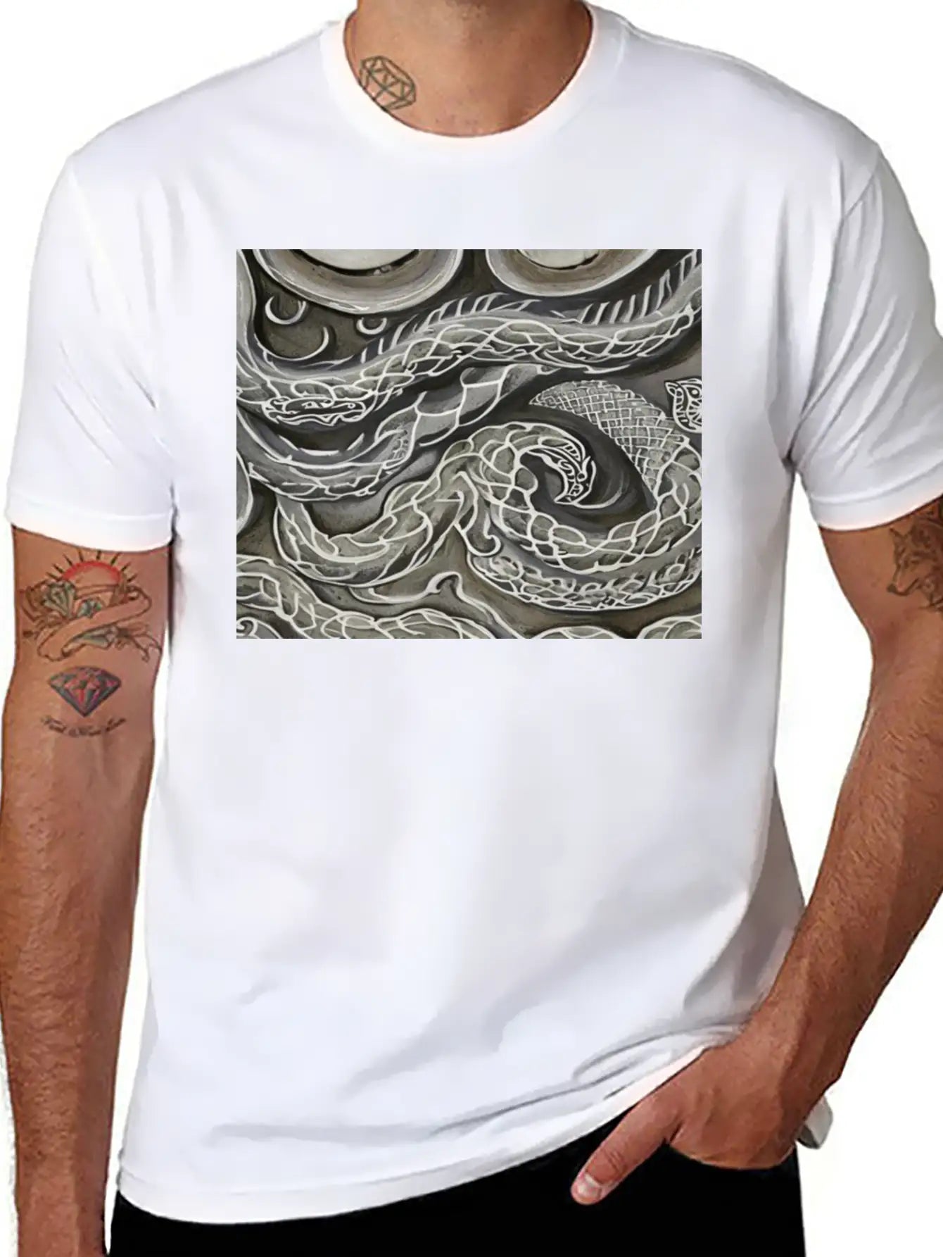 Abstrack Colaboration Unisex Casual T-Shirt – Clean Design For Daily Comfort
