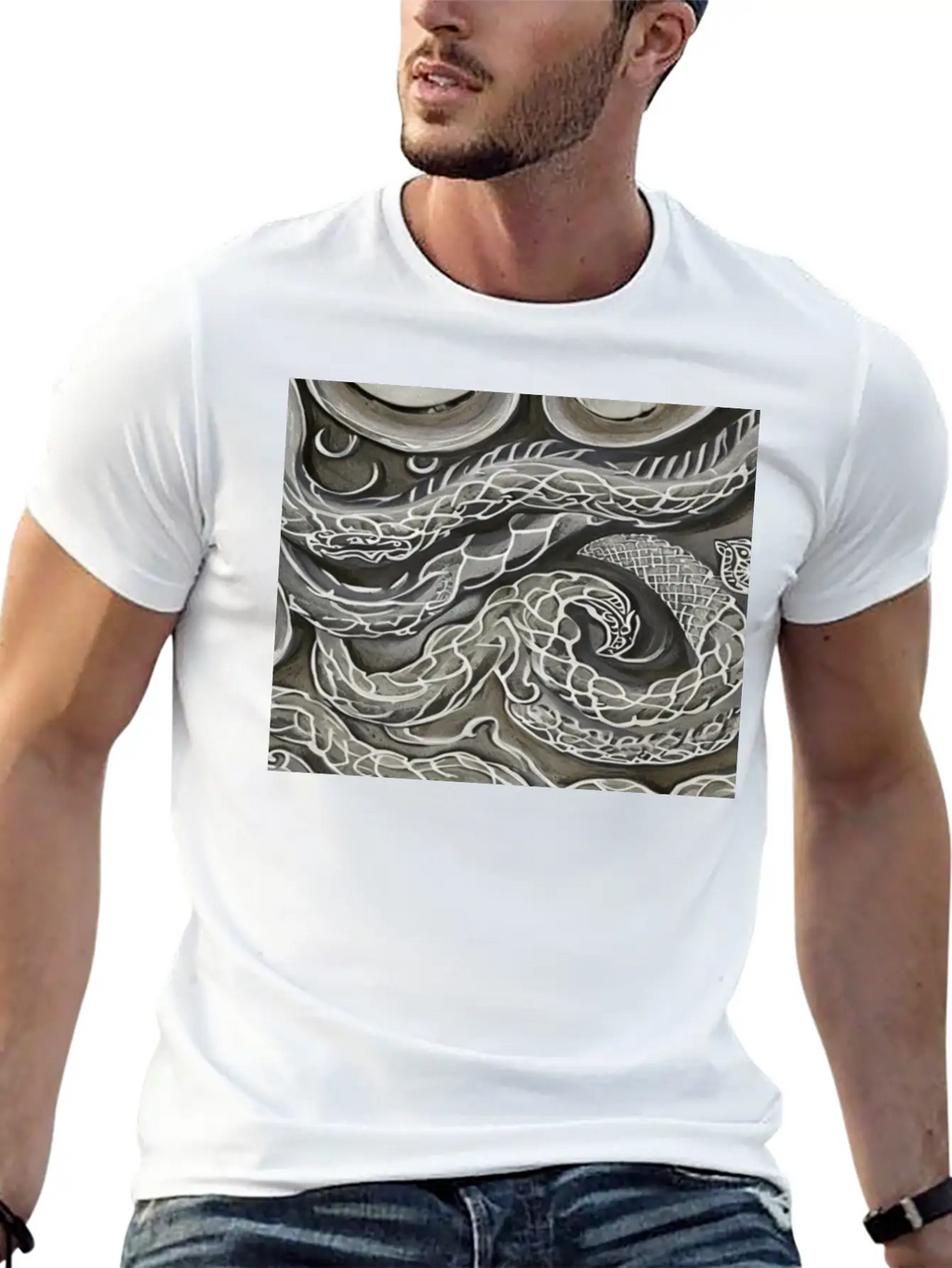 Abstrack Colaboration Unisex Casual T-Shirt – Clean Design For Daily Comfort