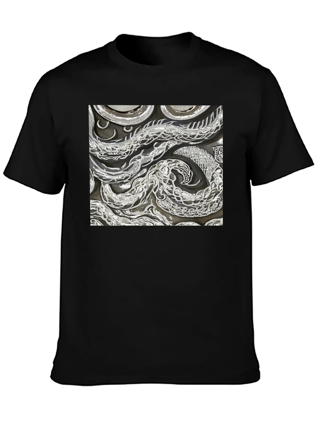Abstrack Colaboration Unisex Casual T-Shirt – Clean Design For Daily Comfort