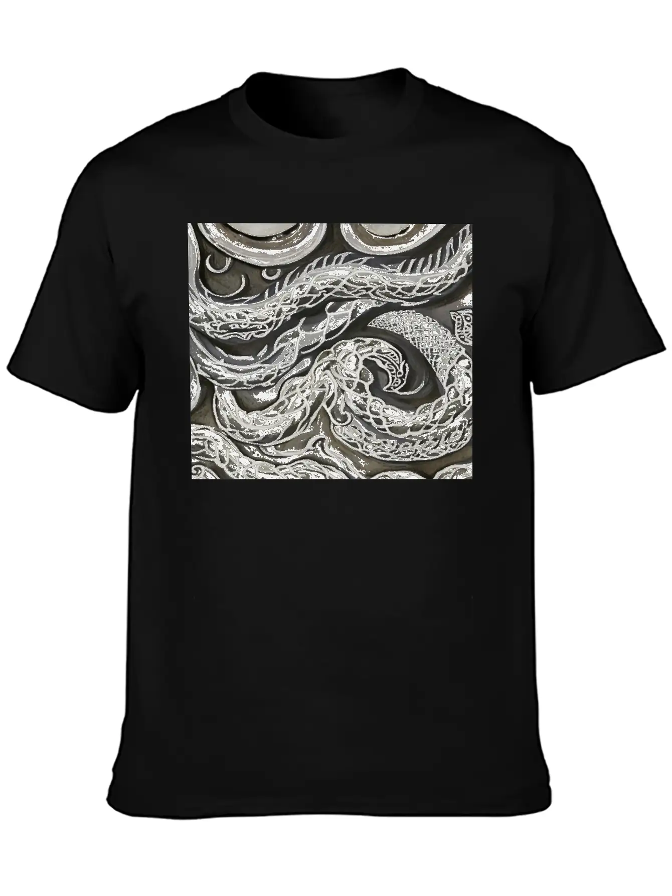 Abstrack Colaboration Unisex Casual T-Shirt – Clean Design For Daily Comfort