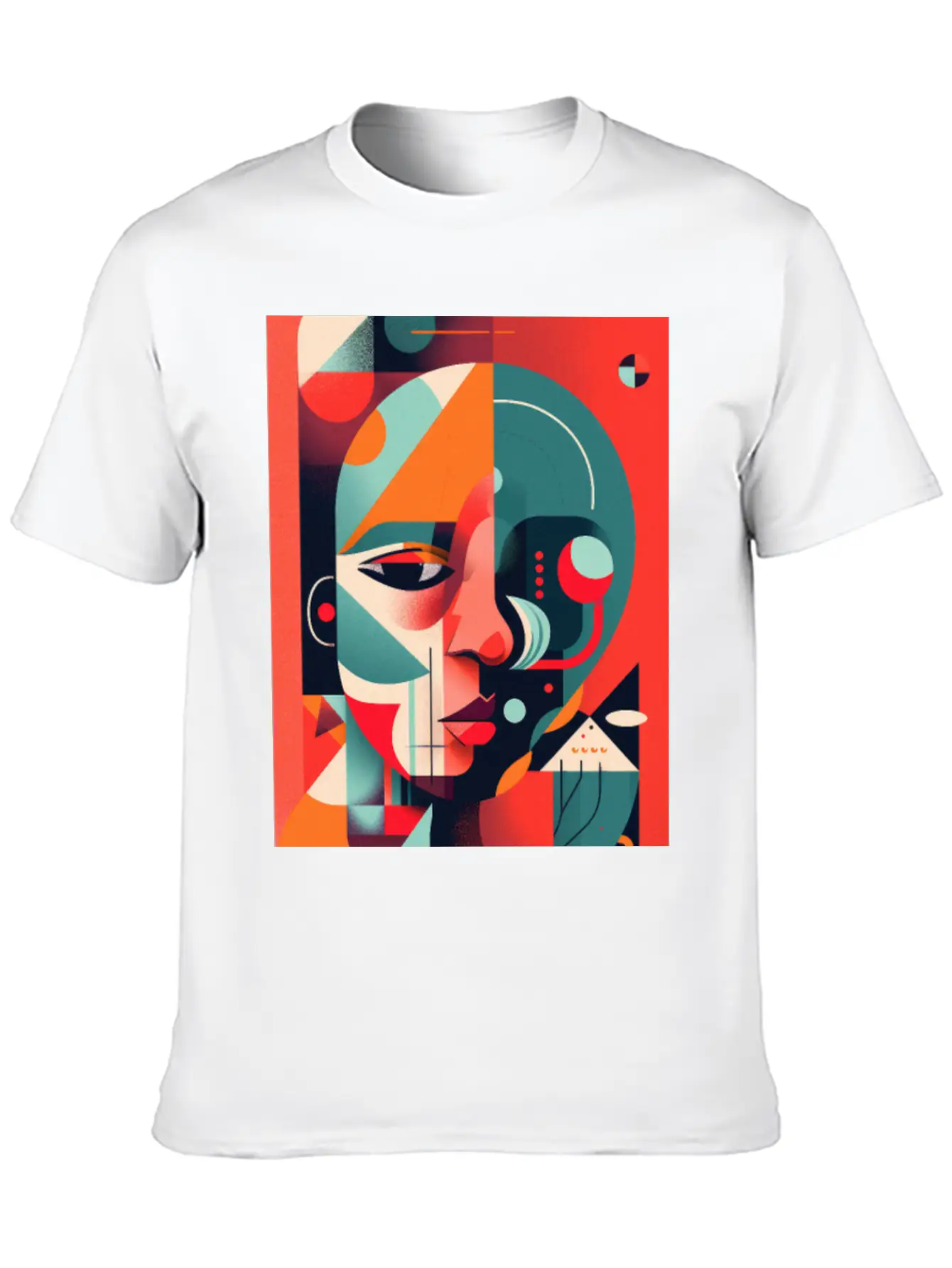 Abstract Face Art - Invisible And Ignored Breathable Graphic T-Shirt – Perfect For Casual Days