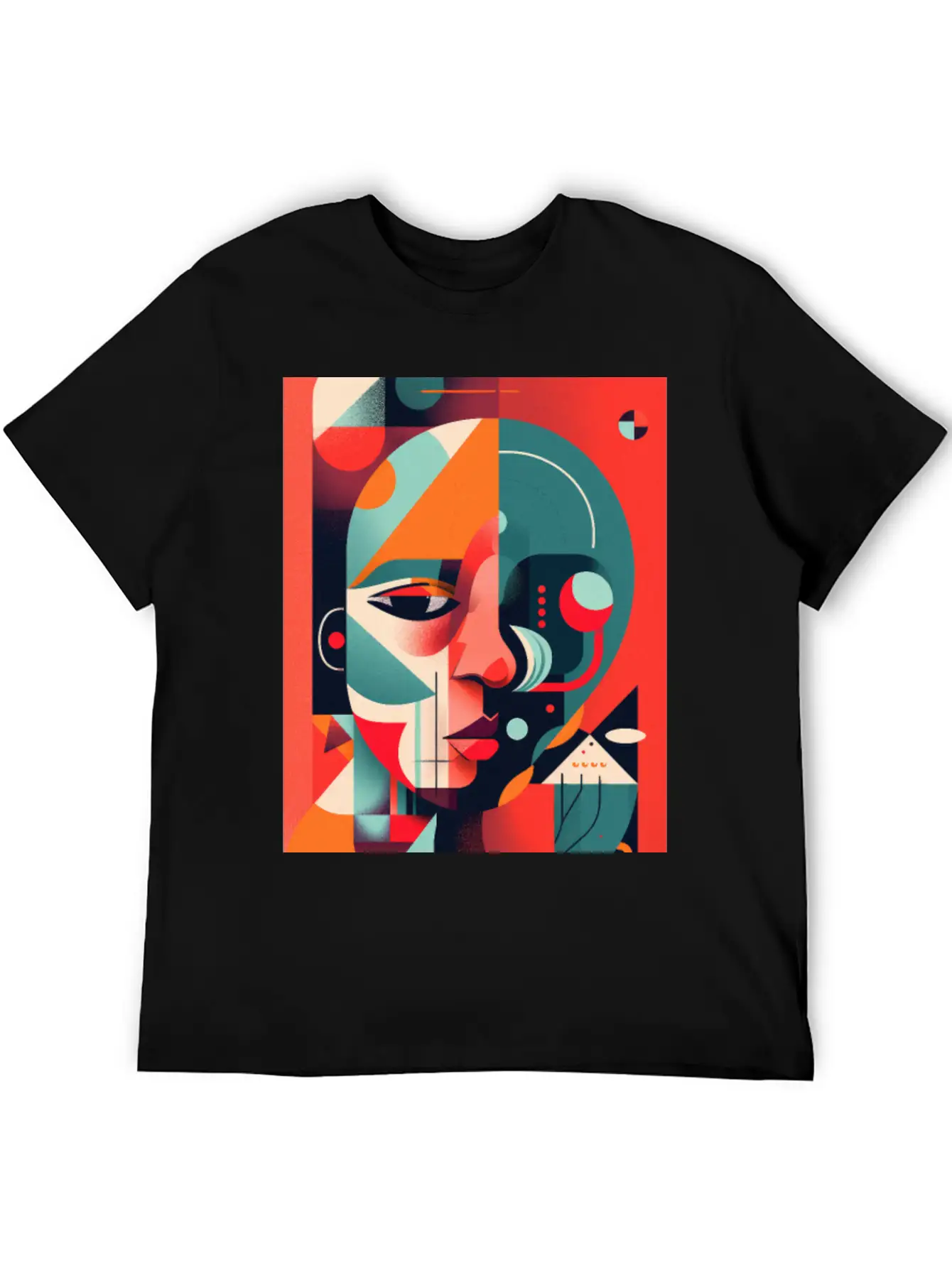 Abstract Face Art - Invisible And Ignored Breathable Graphic T-Shirt – Perfect For Casual Days