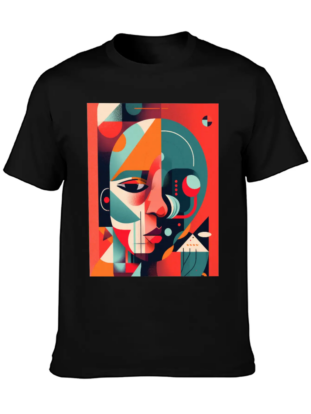 Abstract Face Art - Invisible And Ignored Breathable Graphic T-Shirt – Perfect For Casual Days