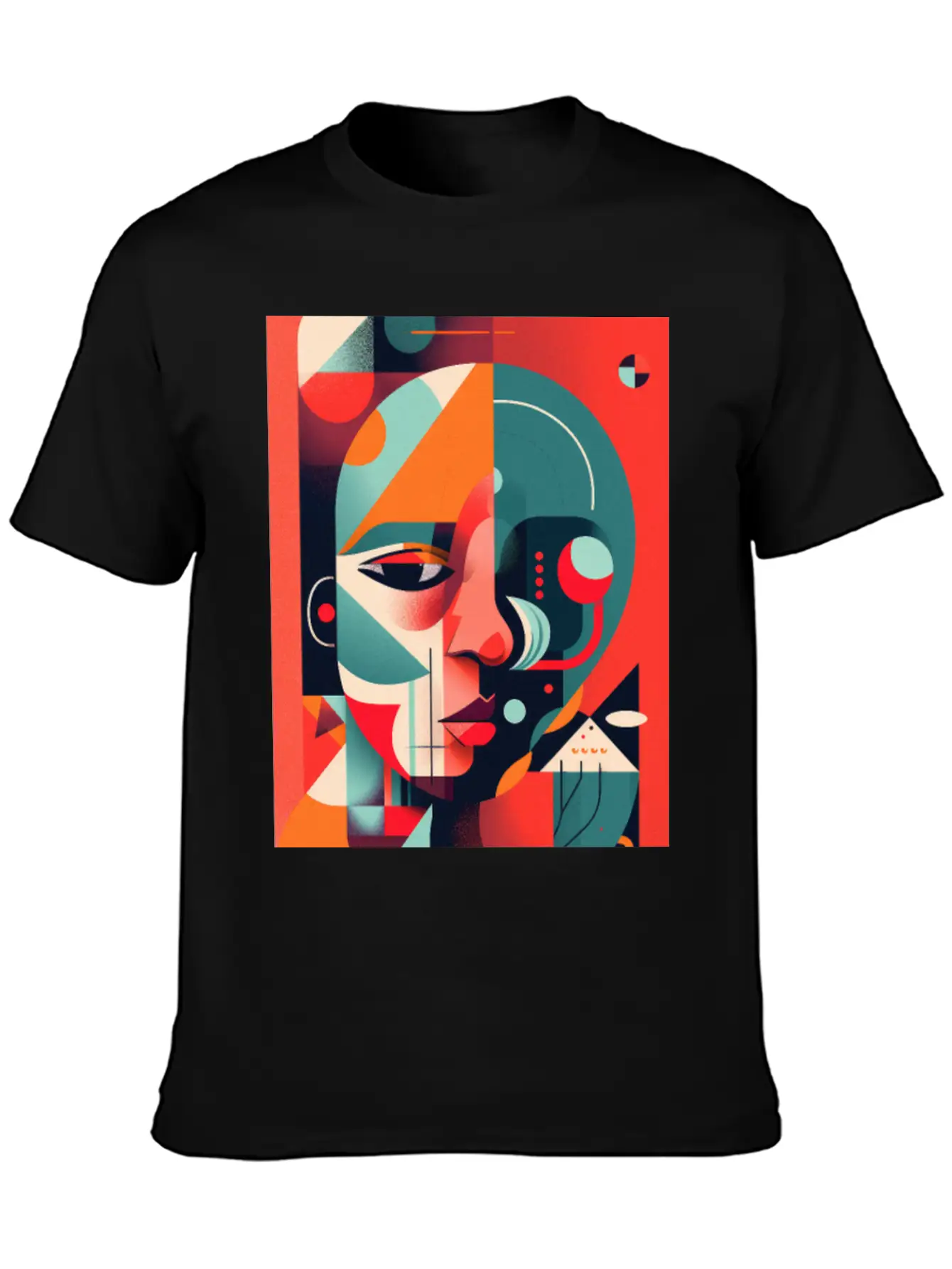 Abstract Face Art - Invisible And Ignored Breathable Graphic T-Shirt – Perfect For Casual Days