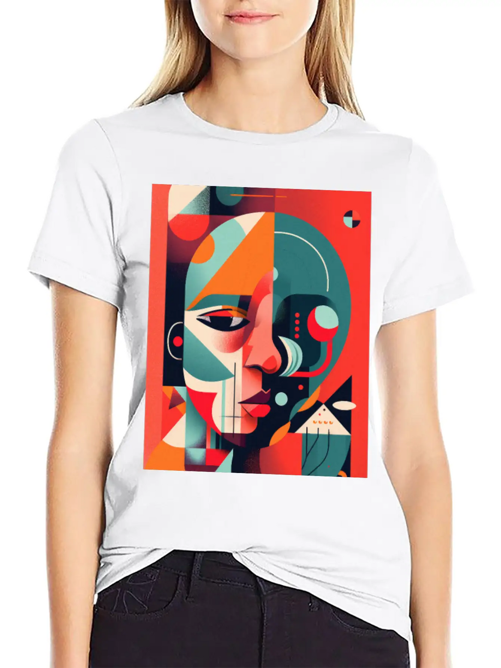 Abstract Face Art - Invisible And Ignored Breathable Graphic T-Shirt – Perfect For Casual Days