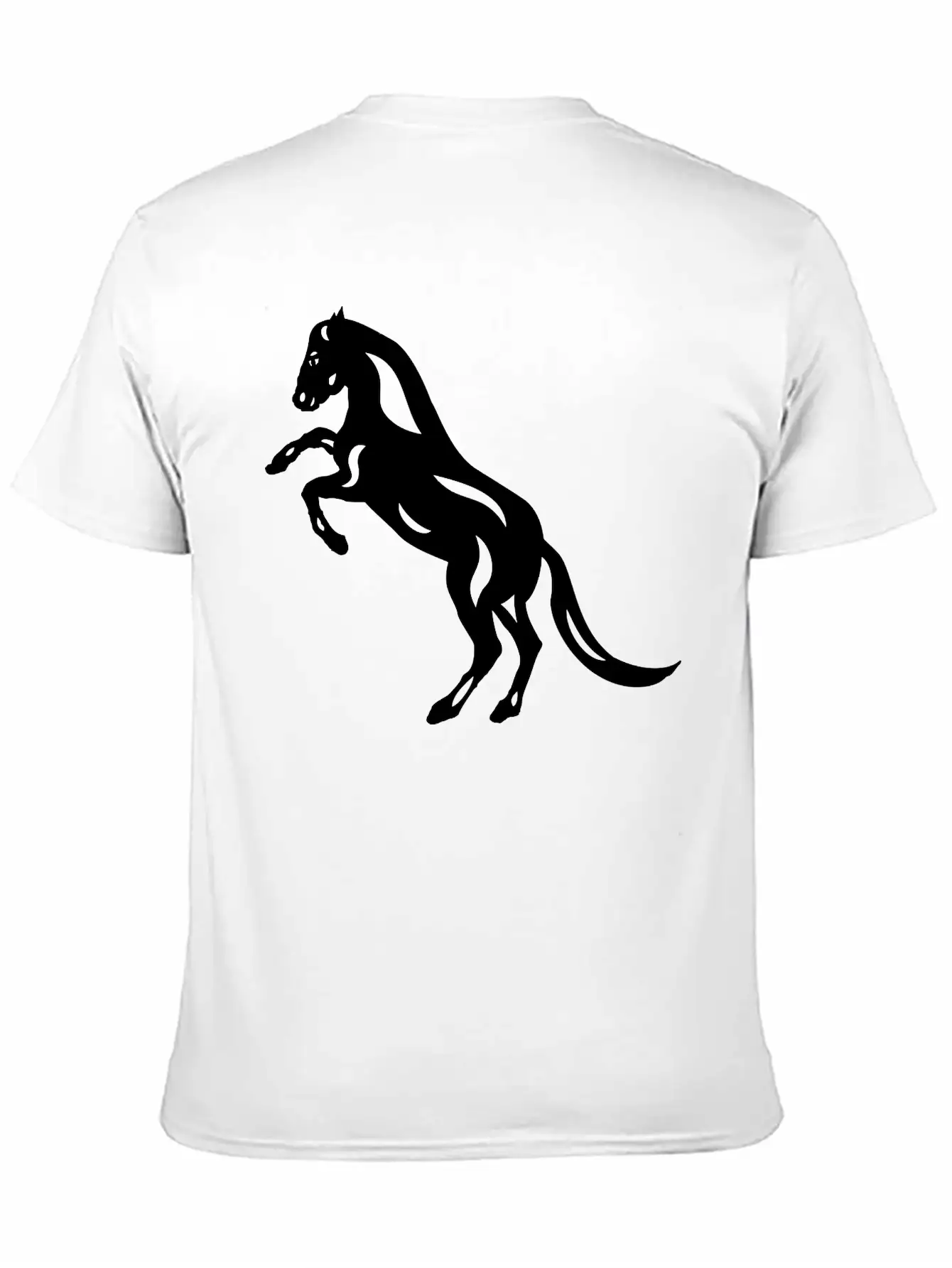 Abstract Horse Emma Unisex Casual T-Shirt – Clean Design For Daily Comfort