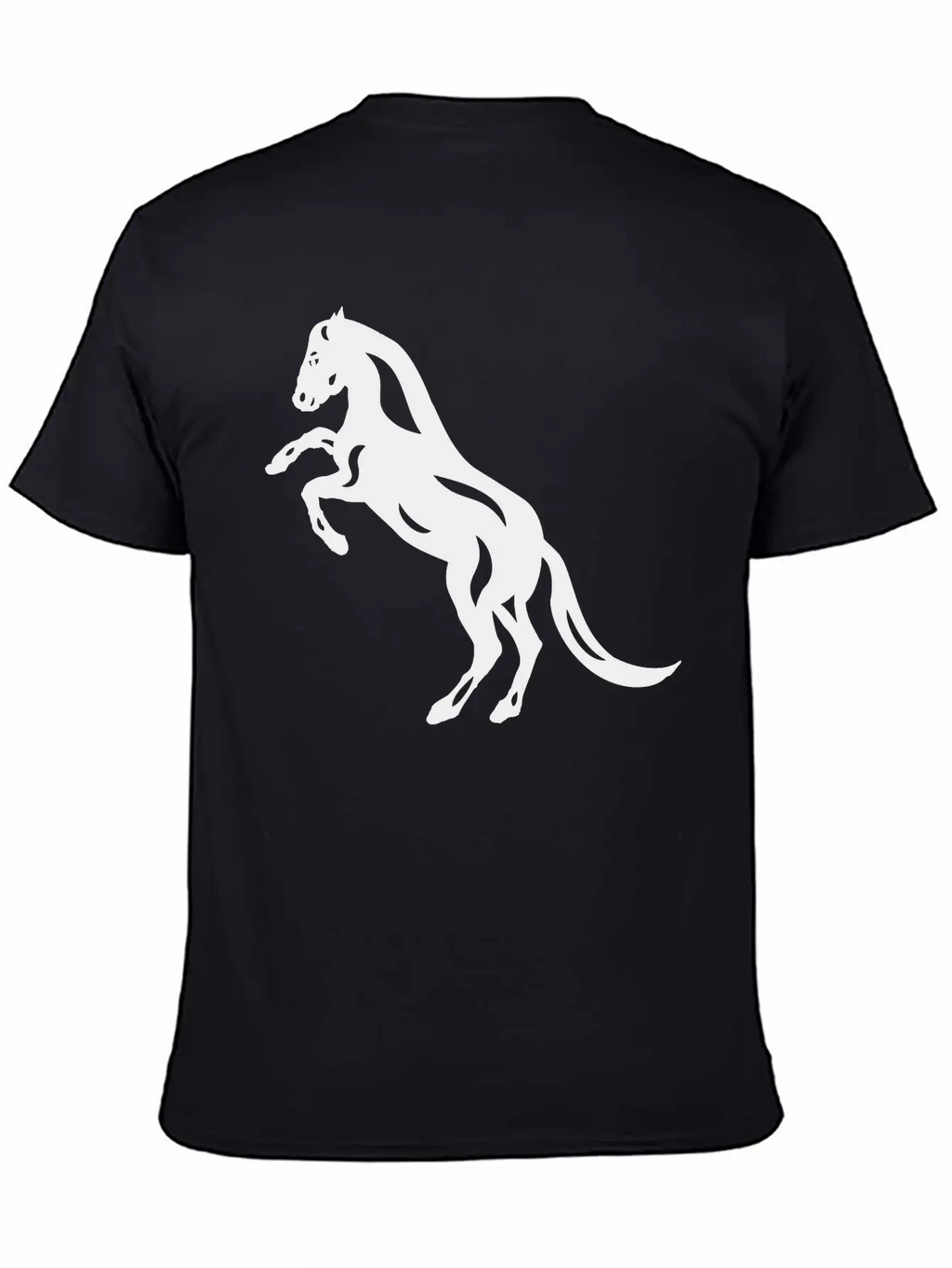 Abstract Horse Emma Unisex Casual T-Shirt – Clean Design For Daily Comfort