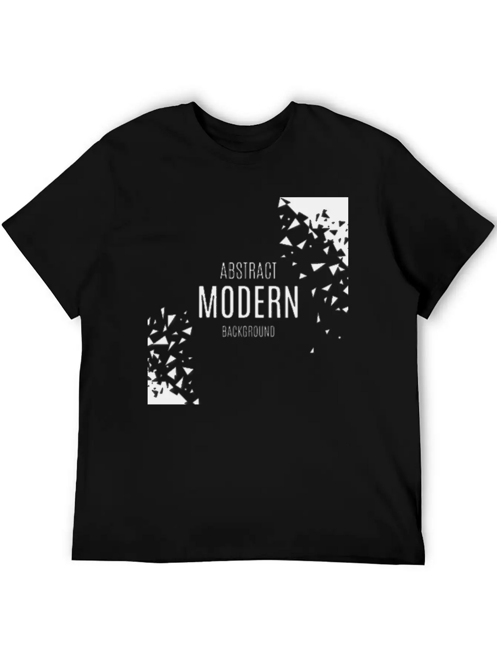 Abstract Modern Unisex Casual T-Shirt – Clean Design For Daily Comfort