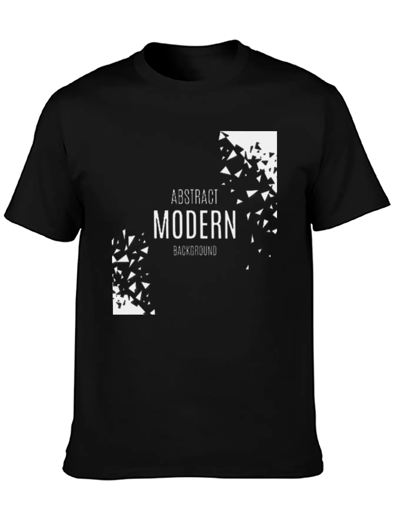 Abstract Modern Unisex Casual T-Shirt – Clean Design For Daily Comfort