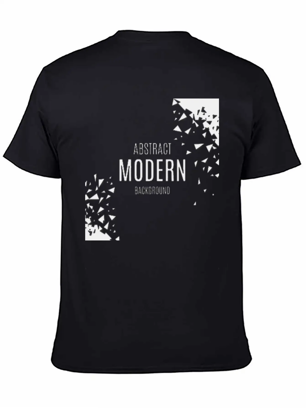 Abstract Modern Unisex Casual T-Shirt – Clean Design For Daily Comfort