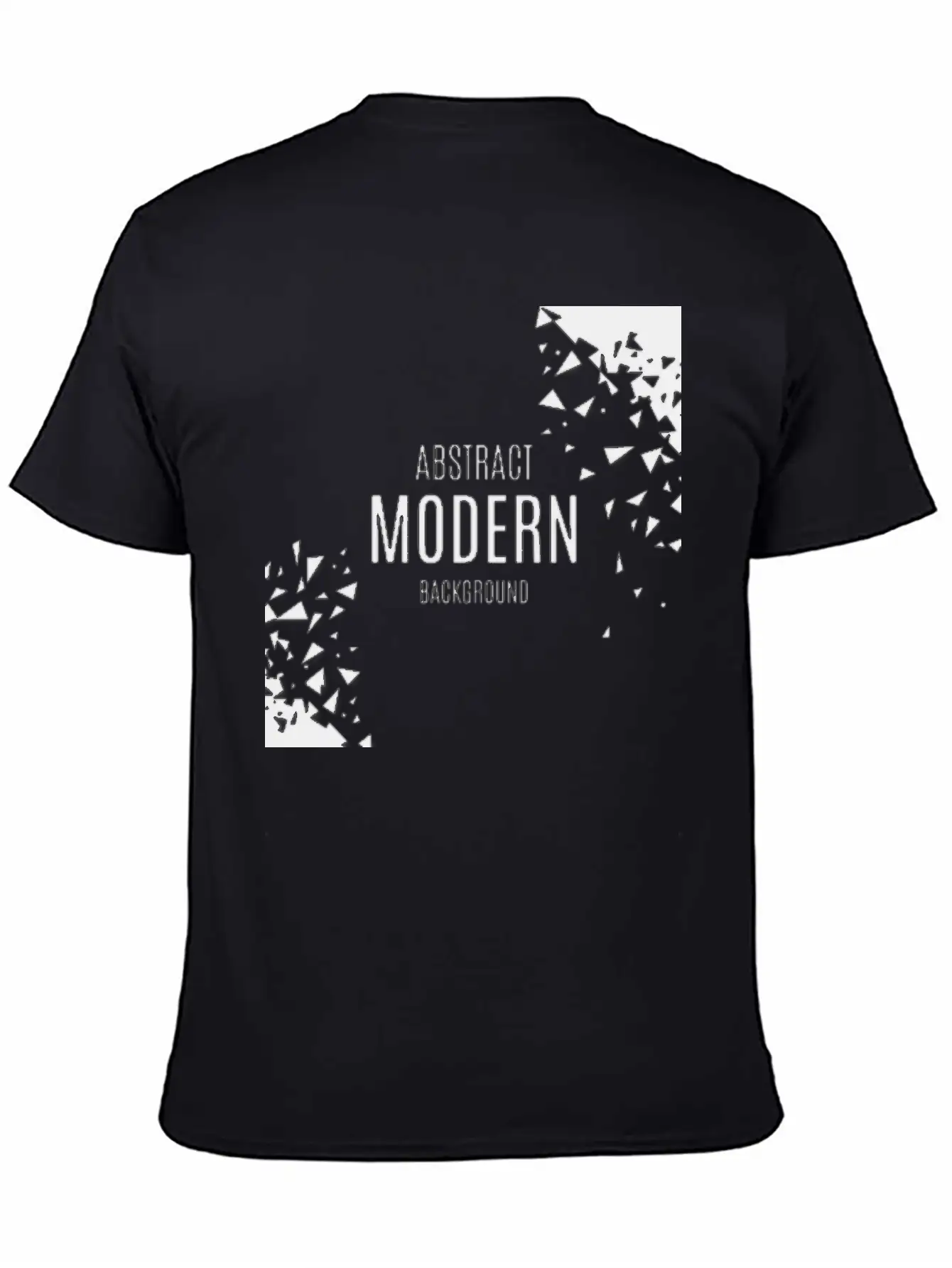 Abstract Modern Unisex Casual T-Shirt – Clean Design For Daily Comfort