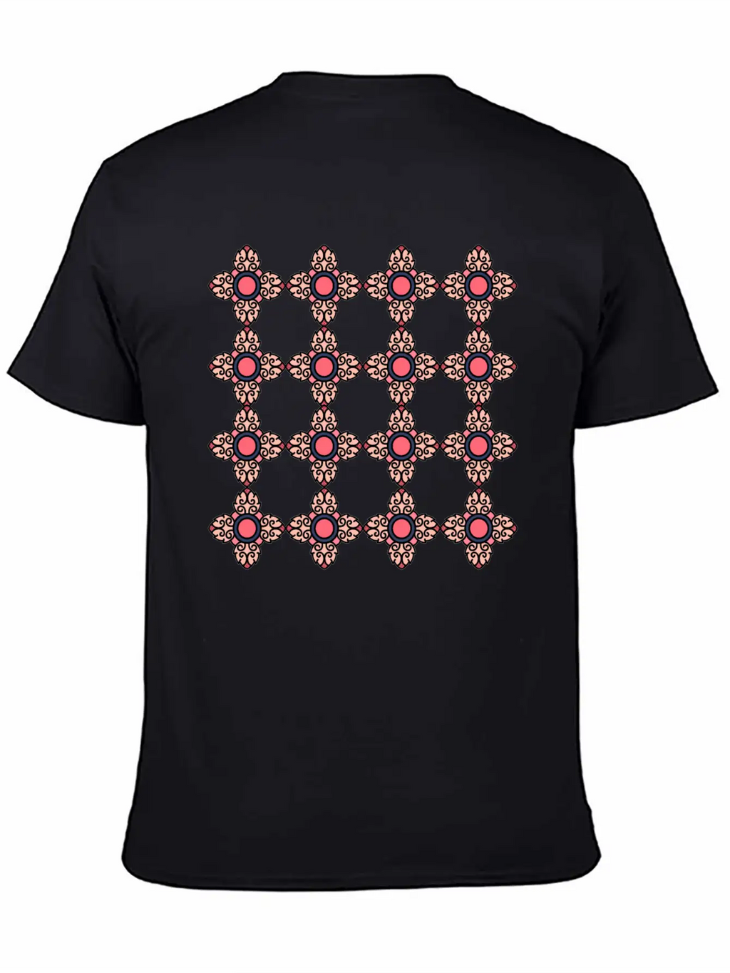 Abstract Pattern Unisex Casual T-Shirt – Clean Design For Daily Comfort