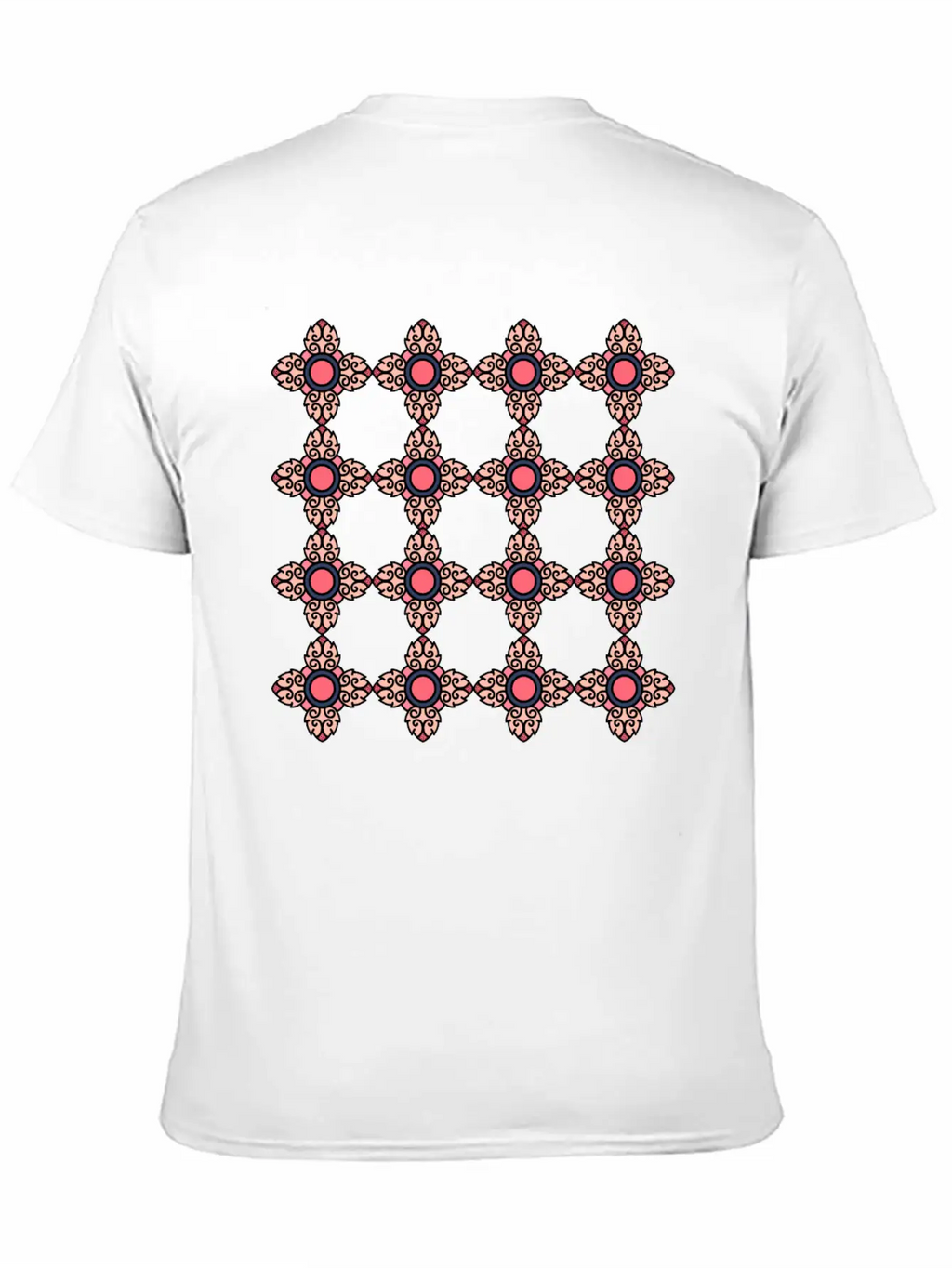 Abstract Pattern Unisex Casual T-Shirt – Clean Design For Daily Comfort