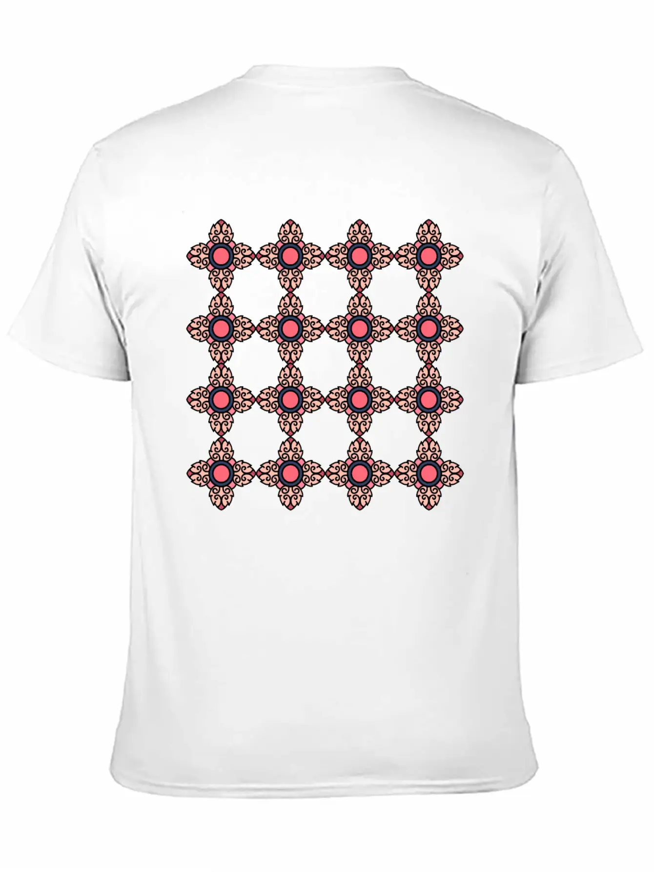 Abstract Pattern Unisex Casual T-Shirt – Clean Design For Daily Comfort