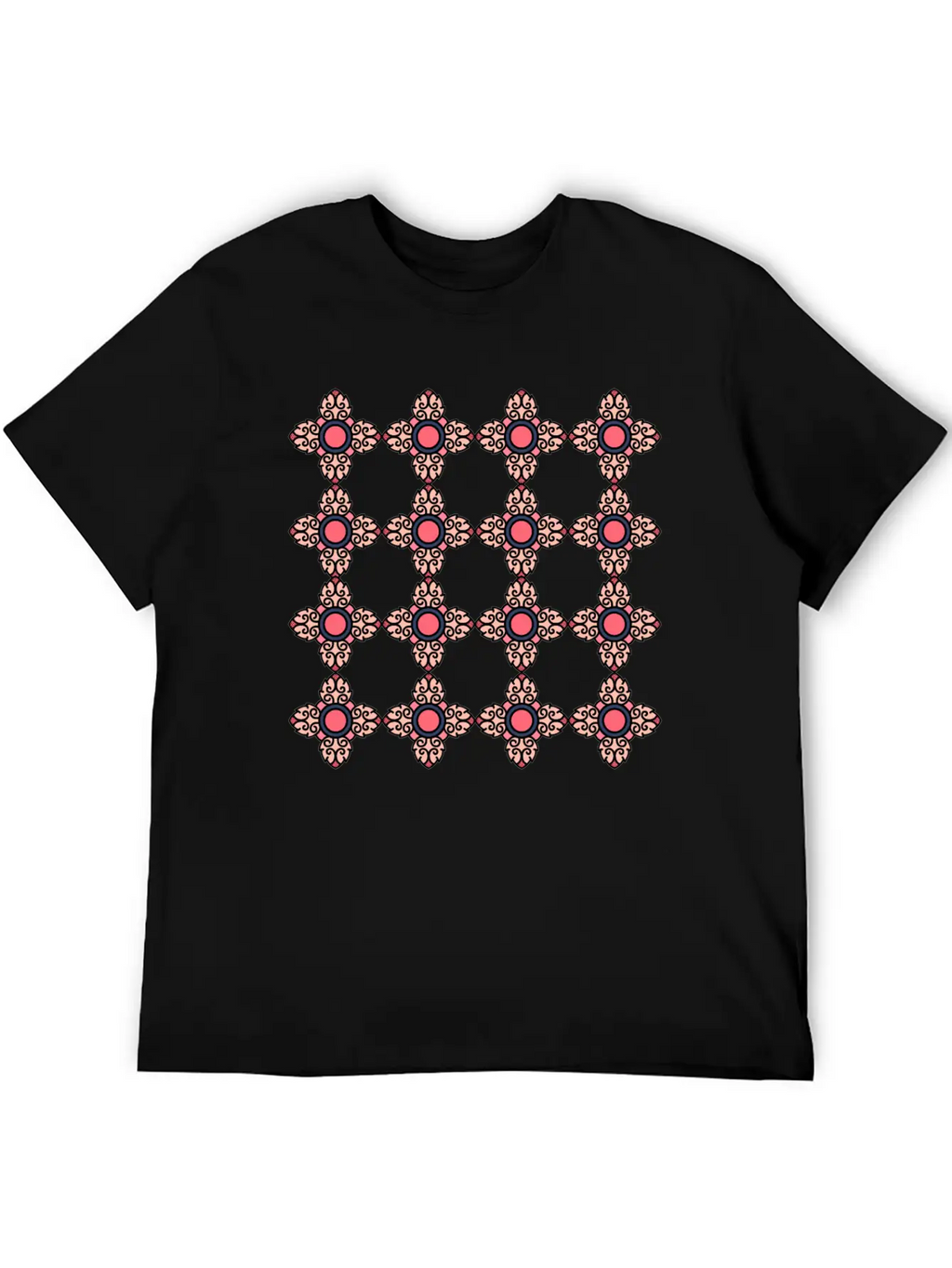 Abstract Pattern Unisex Casual T-Shirt – Clean Design For Daily Comfort