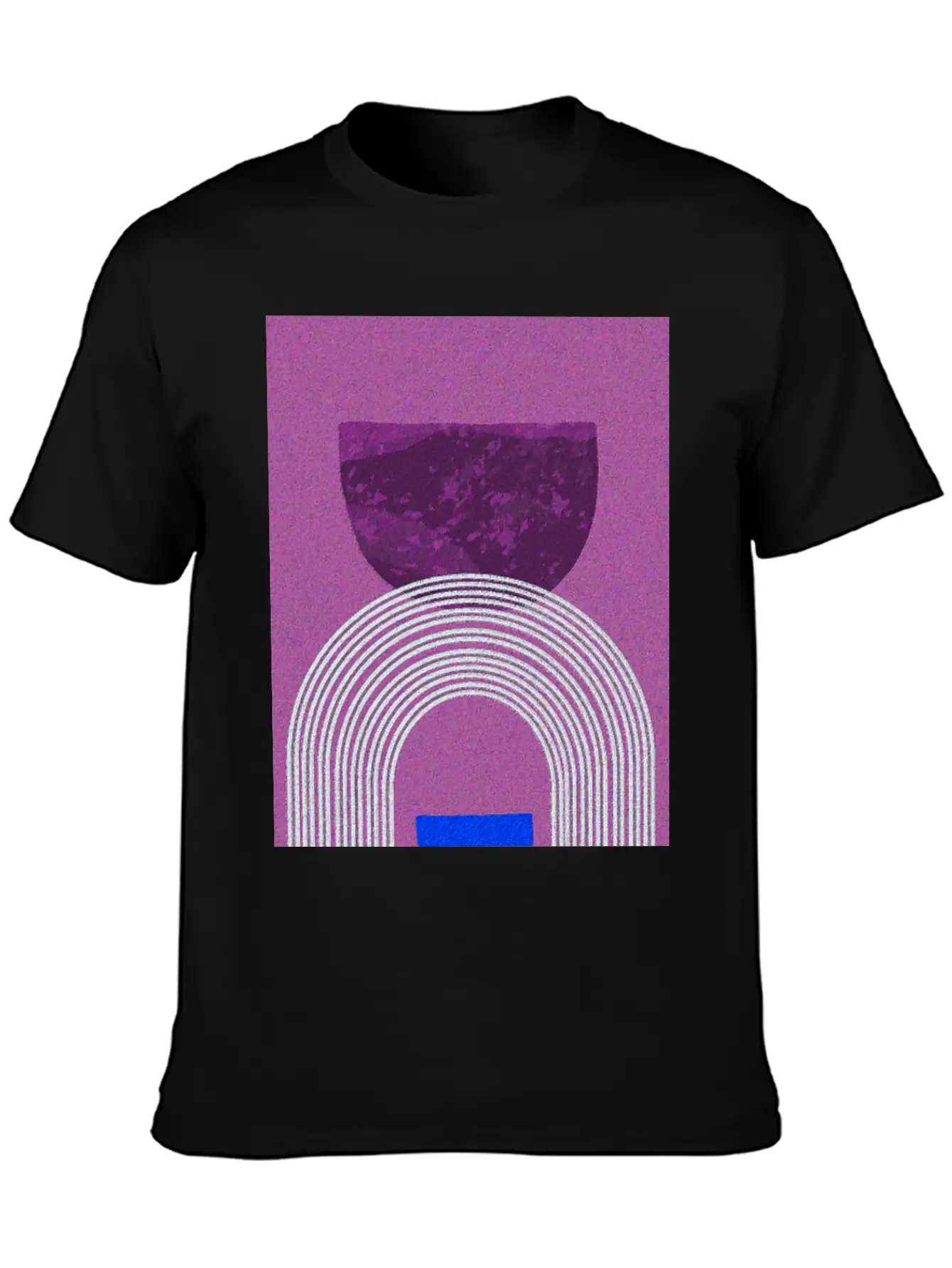 Abstract-Rainbow-Color-Pencil-Colorful Breathable Graphic T-Shirt – Perfect For Casual Days