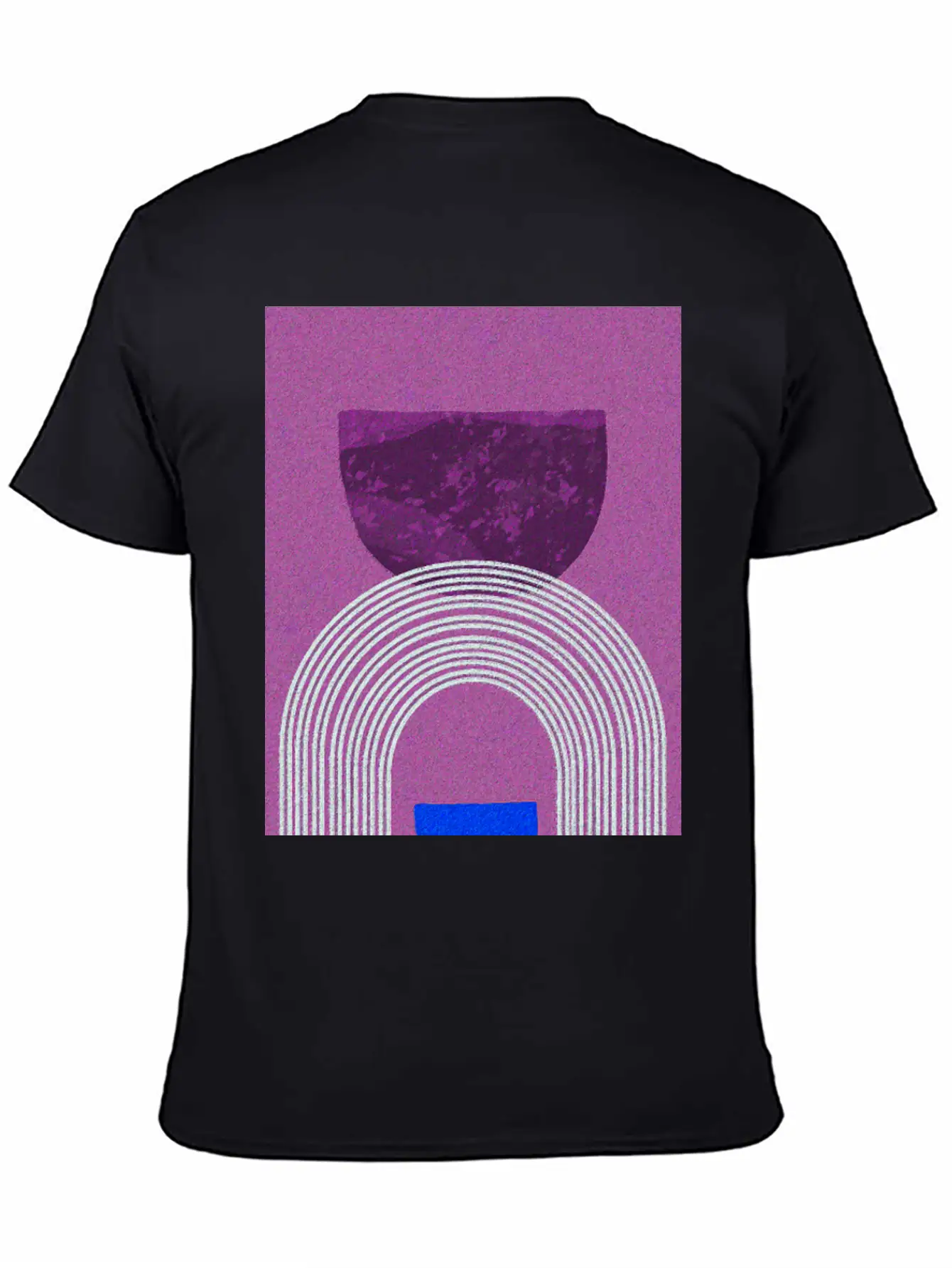 Abstract-Rainbow-Color-Pencil-Colorful Breathable Graphic T-Shirt – Perfect For Casual Days