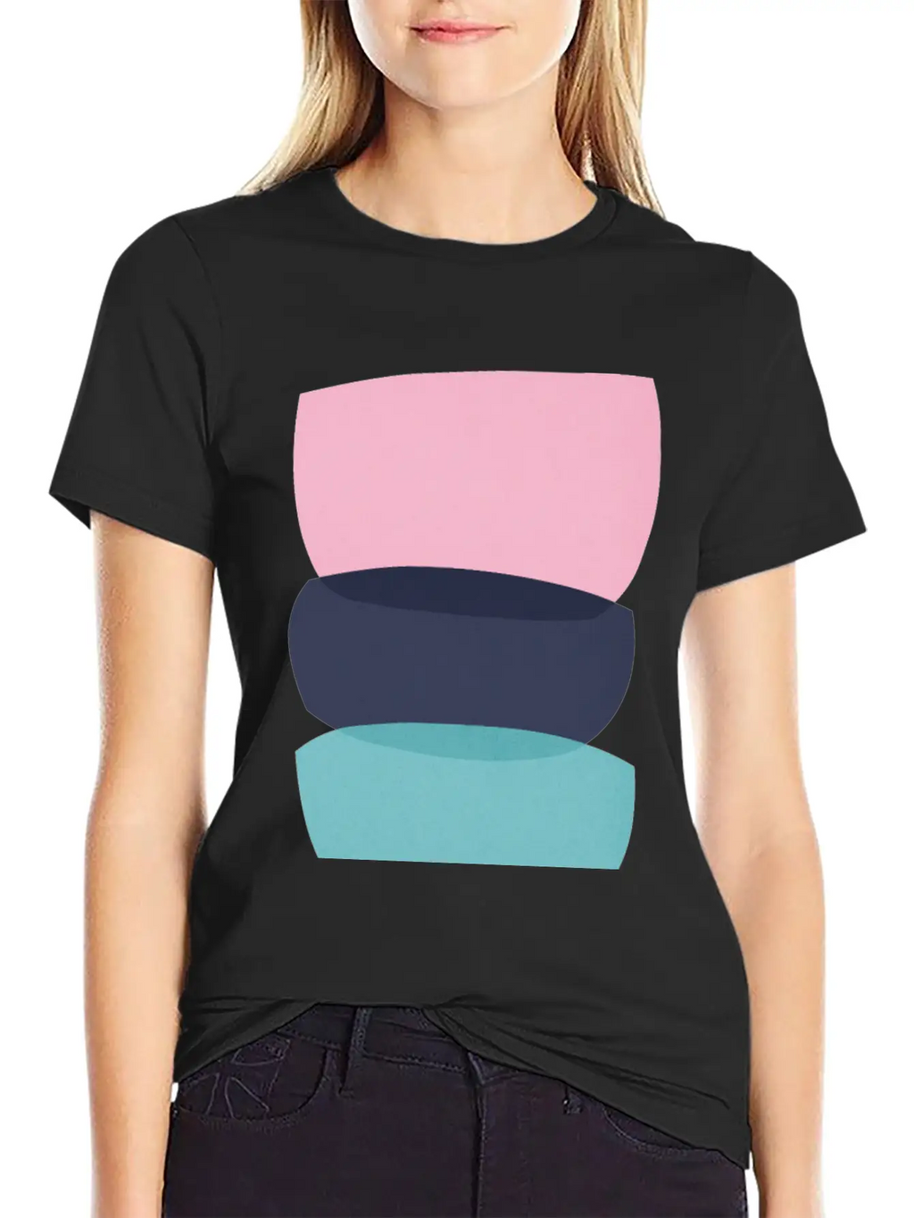 Abstract Shapes 15 Breathable Graphic T-Shirt – Perfect For Casual Days