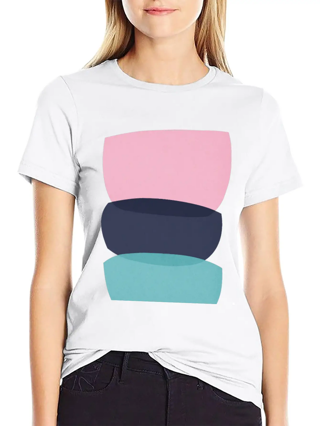 Abstract Shapes 15 Breathable Graphic T-Shirt – Perfect For Casual Days