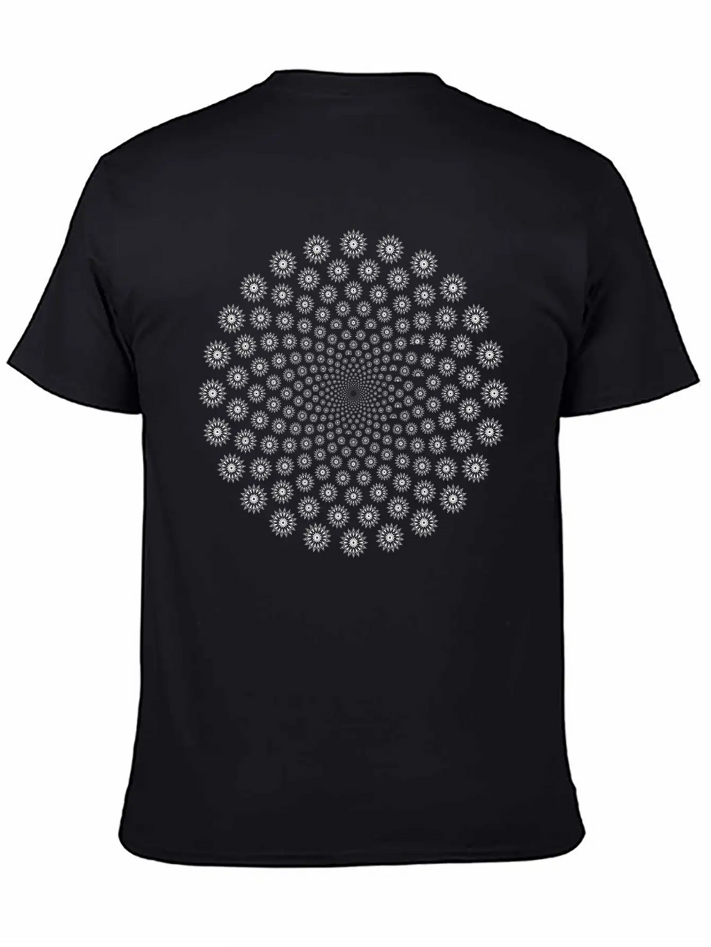 Abstract Vortex 7 Breathable Graphic T-Shirt – Perfect For Casual Days