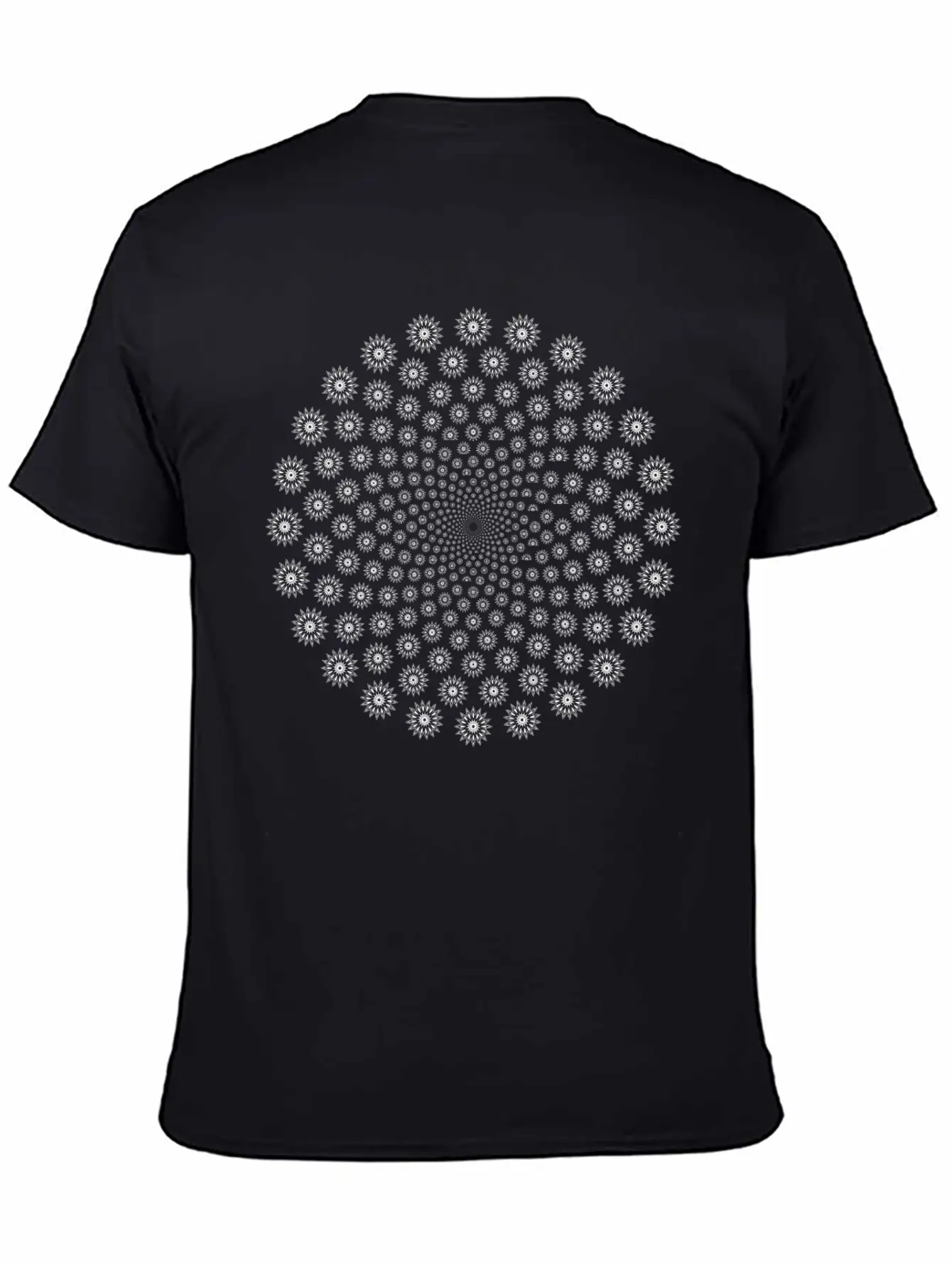 Abstract Vortex 7 Breathable Graphic T-Shirt – Perfect For Casual Days