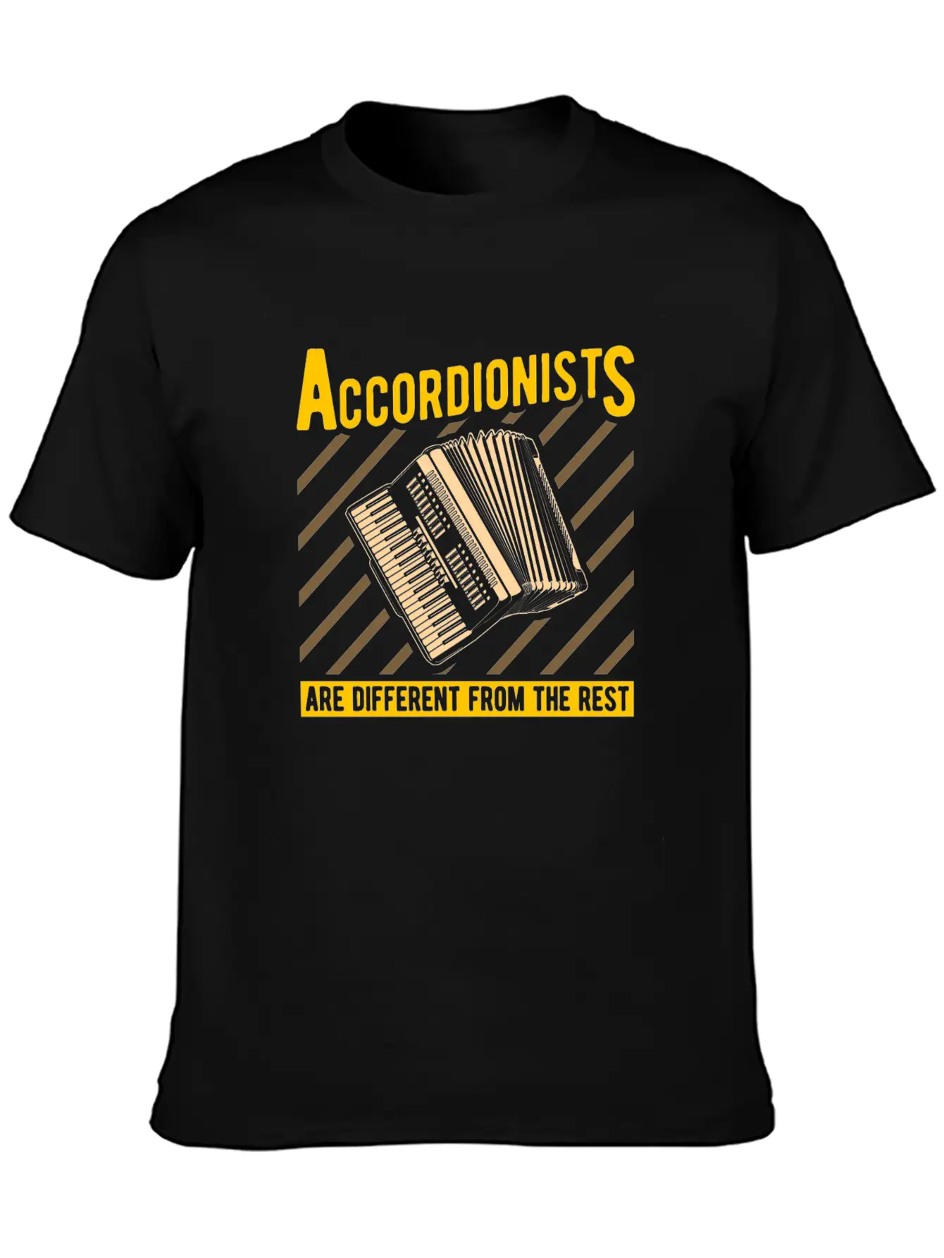 Accordion Classic Crew Neck Graphic Tee – Everyday Minimal Look