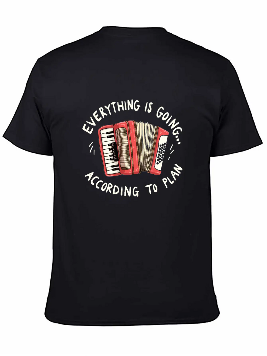 Accordion Musician Art For Enthusiasts Classic Fit Graphic Tee For Daily Comfort – Unisex Cotton Shirt